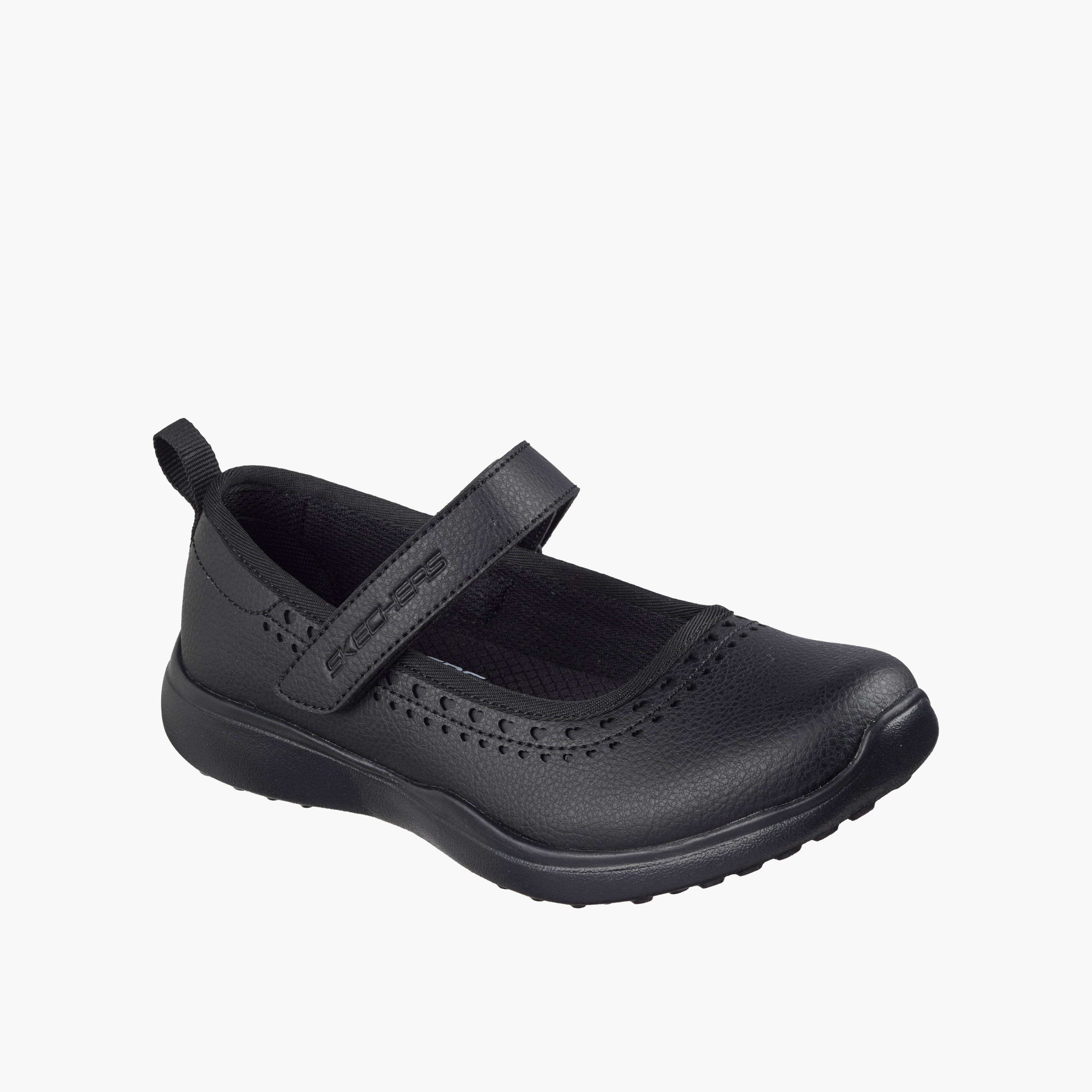 Skechers Girls MICROSTRIDES Hook & Loop School Shoes-girls-shoes-schoolshoes-image-5