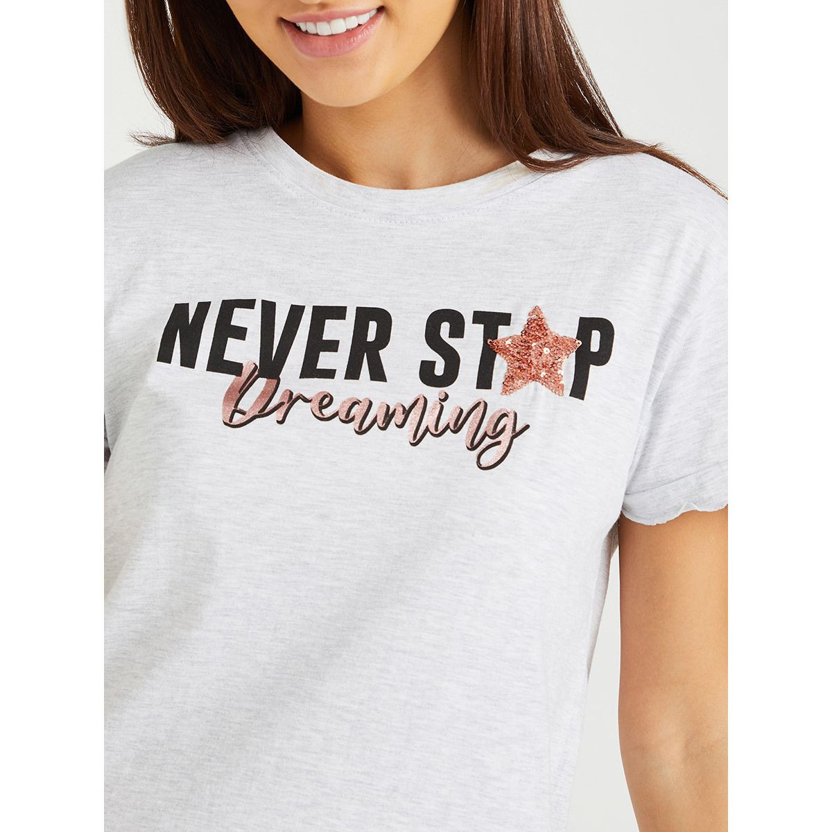 فستان قصير باكمام قصيرة من ستايلي-women-clothing-nightwear-nighties-image-3