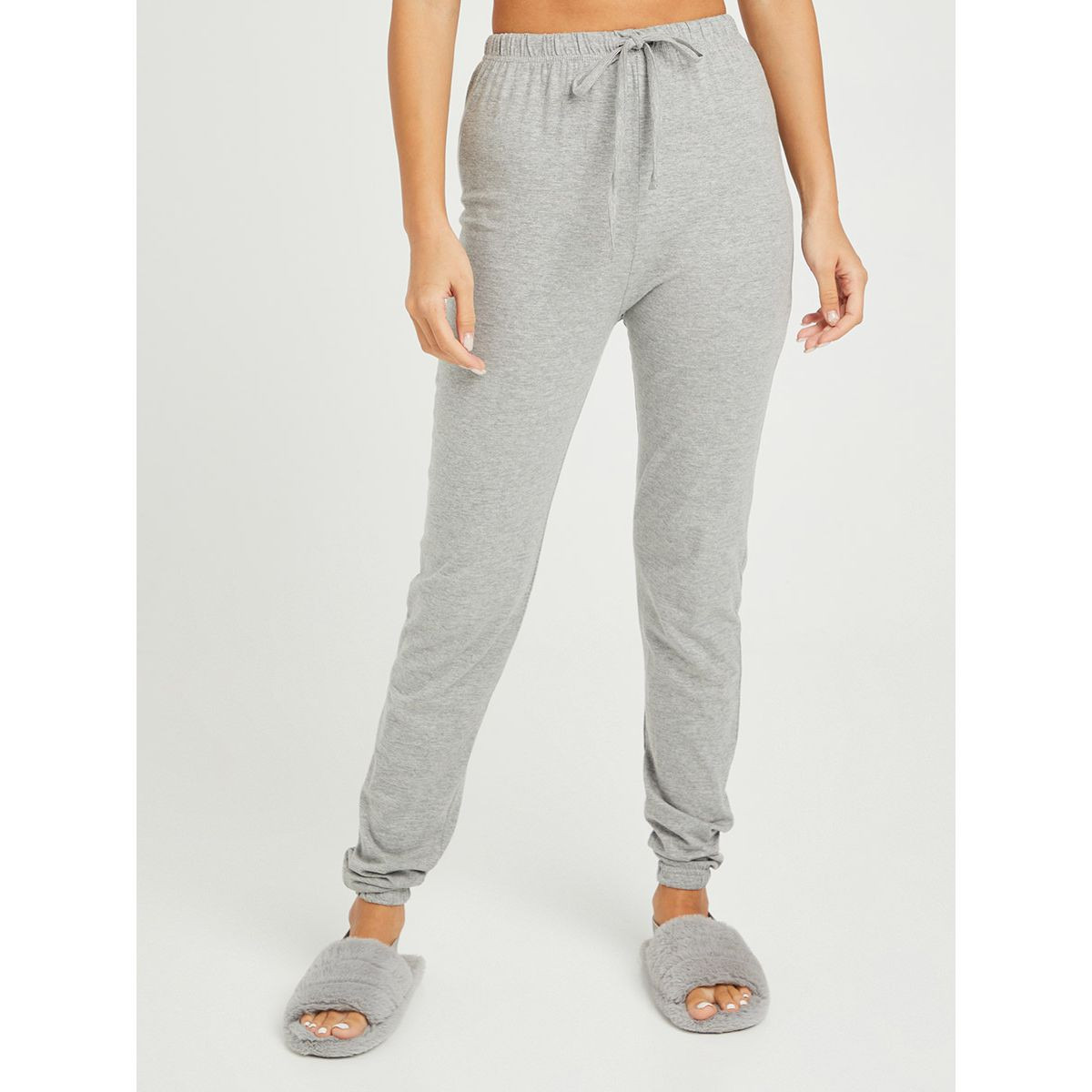 Styli Cotton Sundial Graphic Print T-shirt and Solid Cuffed Pyjama Set-women-clothing-nightwear-pyjamas-longsets-image-4