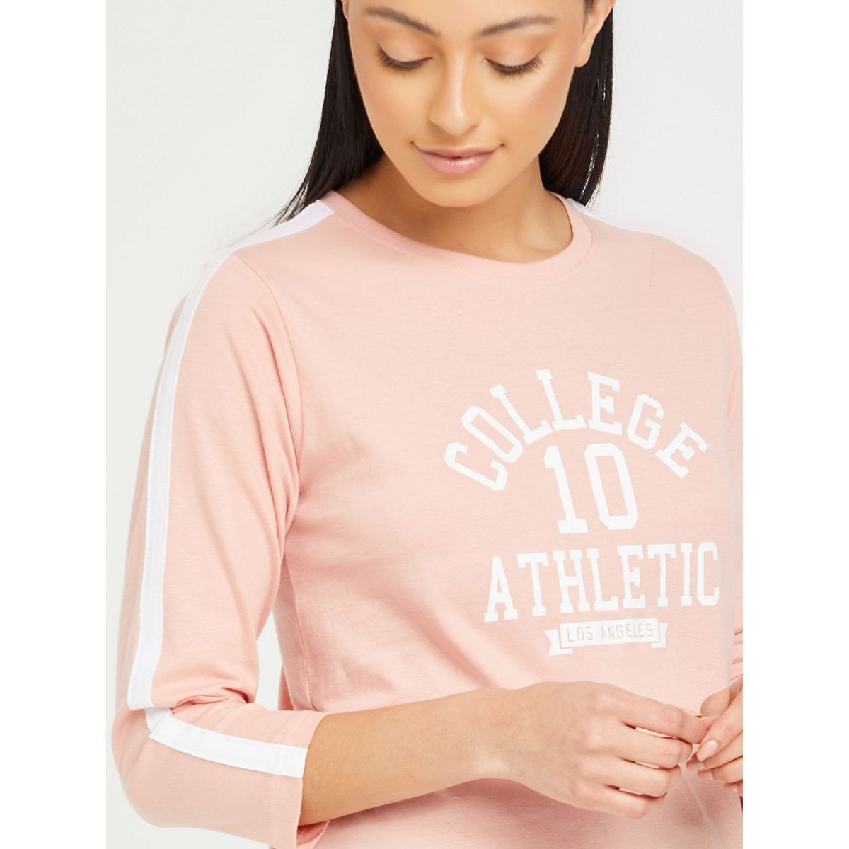 طقم بيجاما من (تيشيرت + بنطال ) من ستايلي-women-clothing-nightwear-pyjamas-longsets-image-3