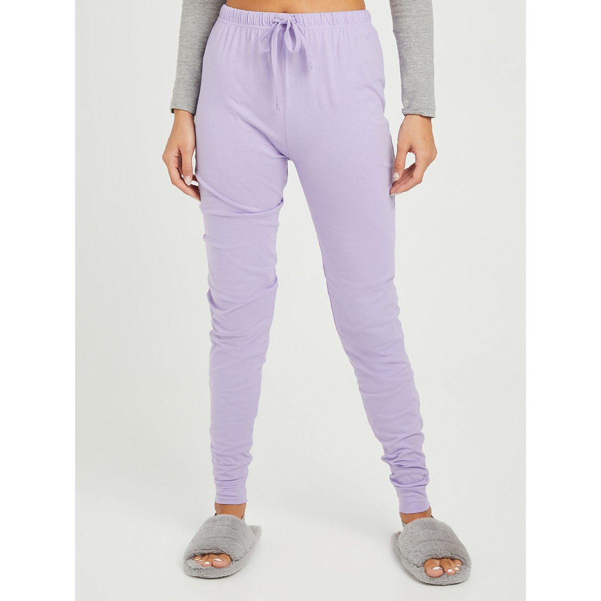 طقم بيجاما من ( تيشيرت + بنطال ) من ستايلي-women-clothing-nightwear-pyjamas-longsets-image-4