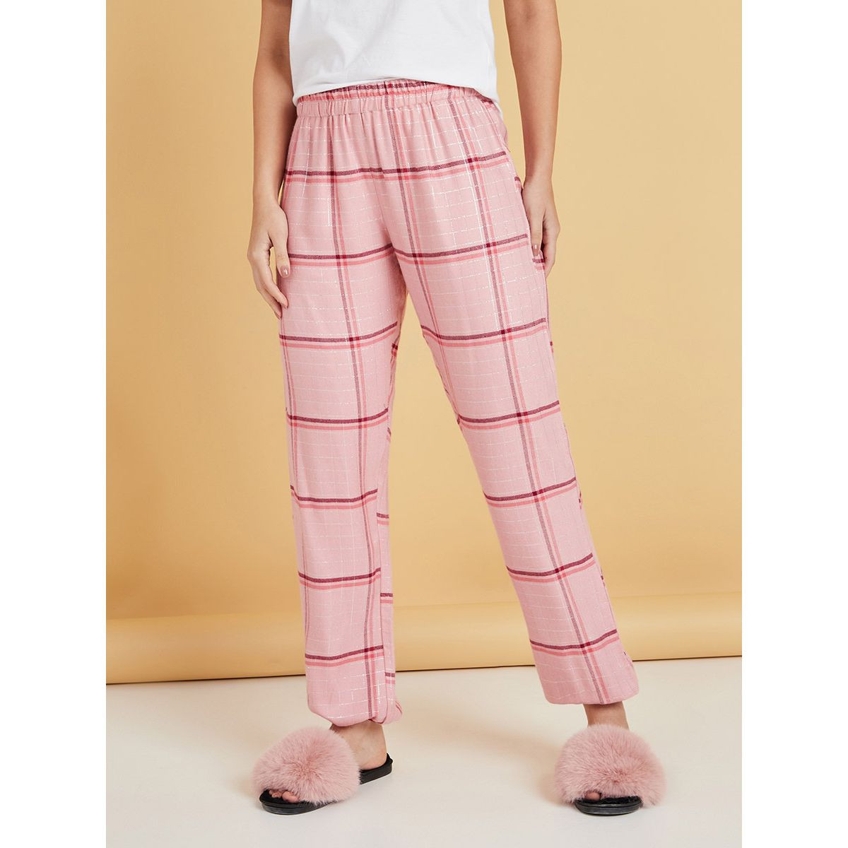 طقم بيجاما من ( بنطال + تيشيرت ) من ستايلي-women-clothing-nightwear-pyjamas-longsets-image-6