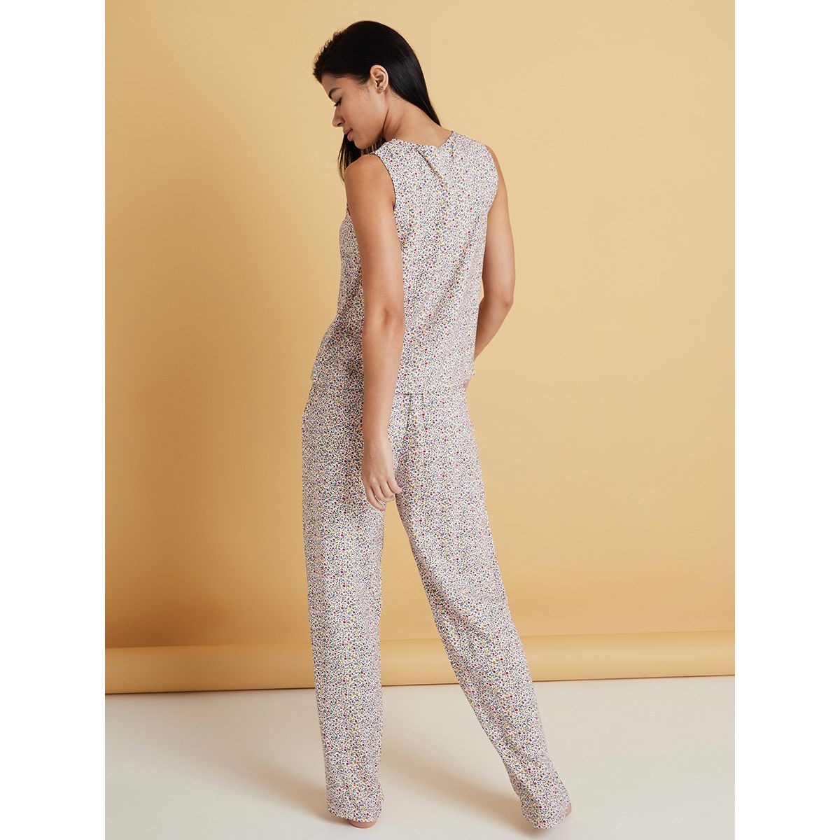 طقم بيجاما من ( بلوزة + بنطال )-women-clothing-nightwear-pyjamas-longsets-image-5
