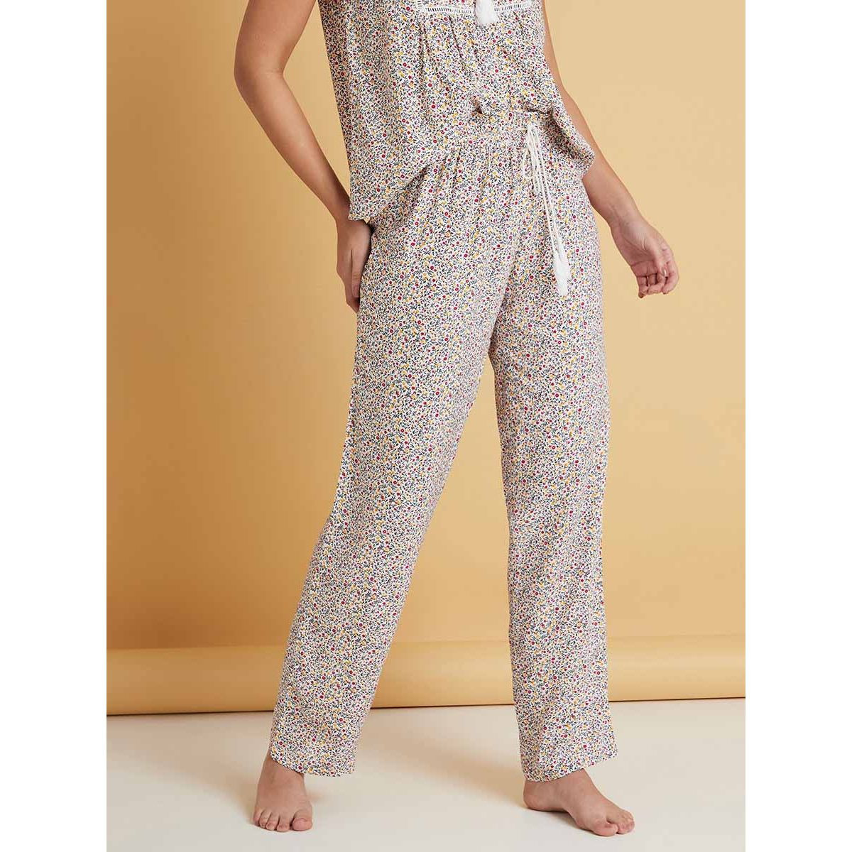طقم بيجاما من ( بلوزة + بنطال )-women-clothing-nightwear-pyjamas-longsets-image-6