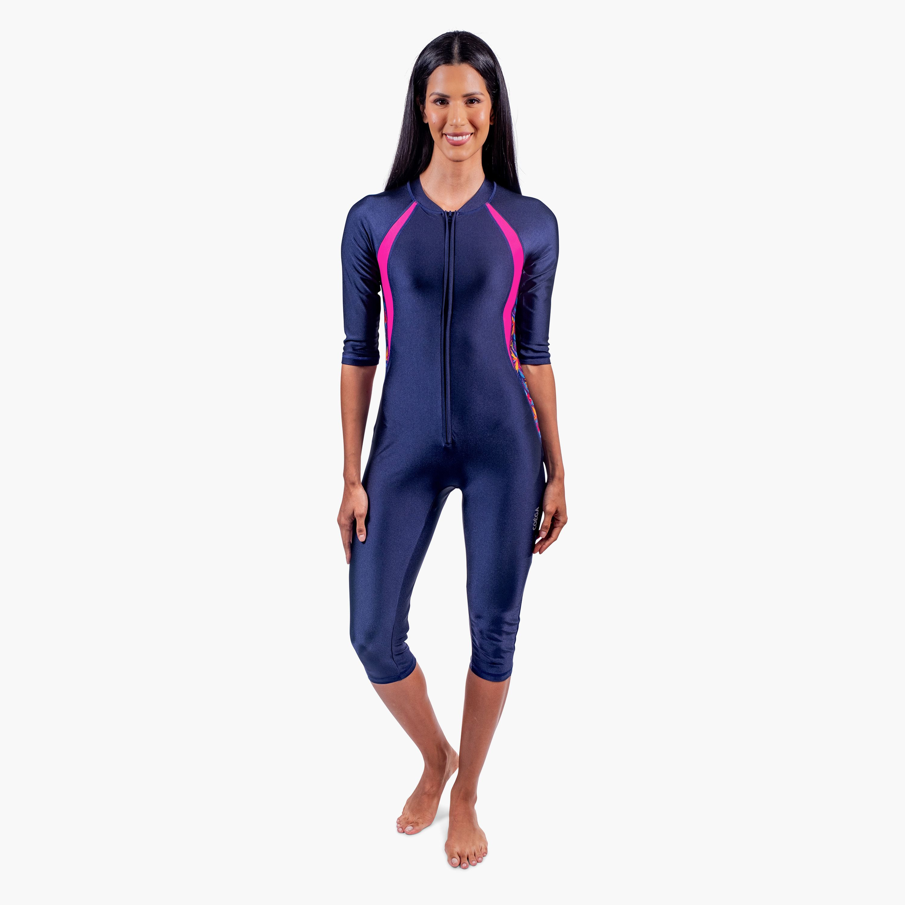 كويغا-  شورت سباحة سليم كيني طول 3/4 للنساء-sports-women-clothing-swimwear-image-1
