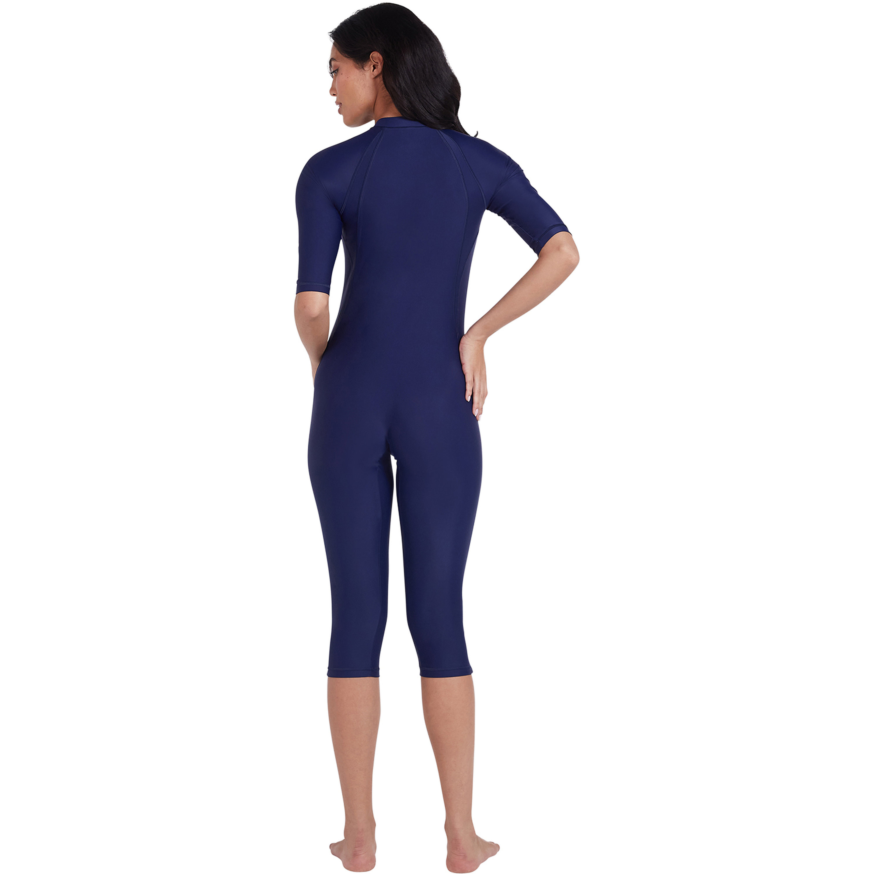 Coega Women's Slim-Kini 3/4 - Solid Navy-women-clothing-swimandbeach-swimsuits-image-2