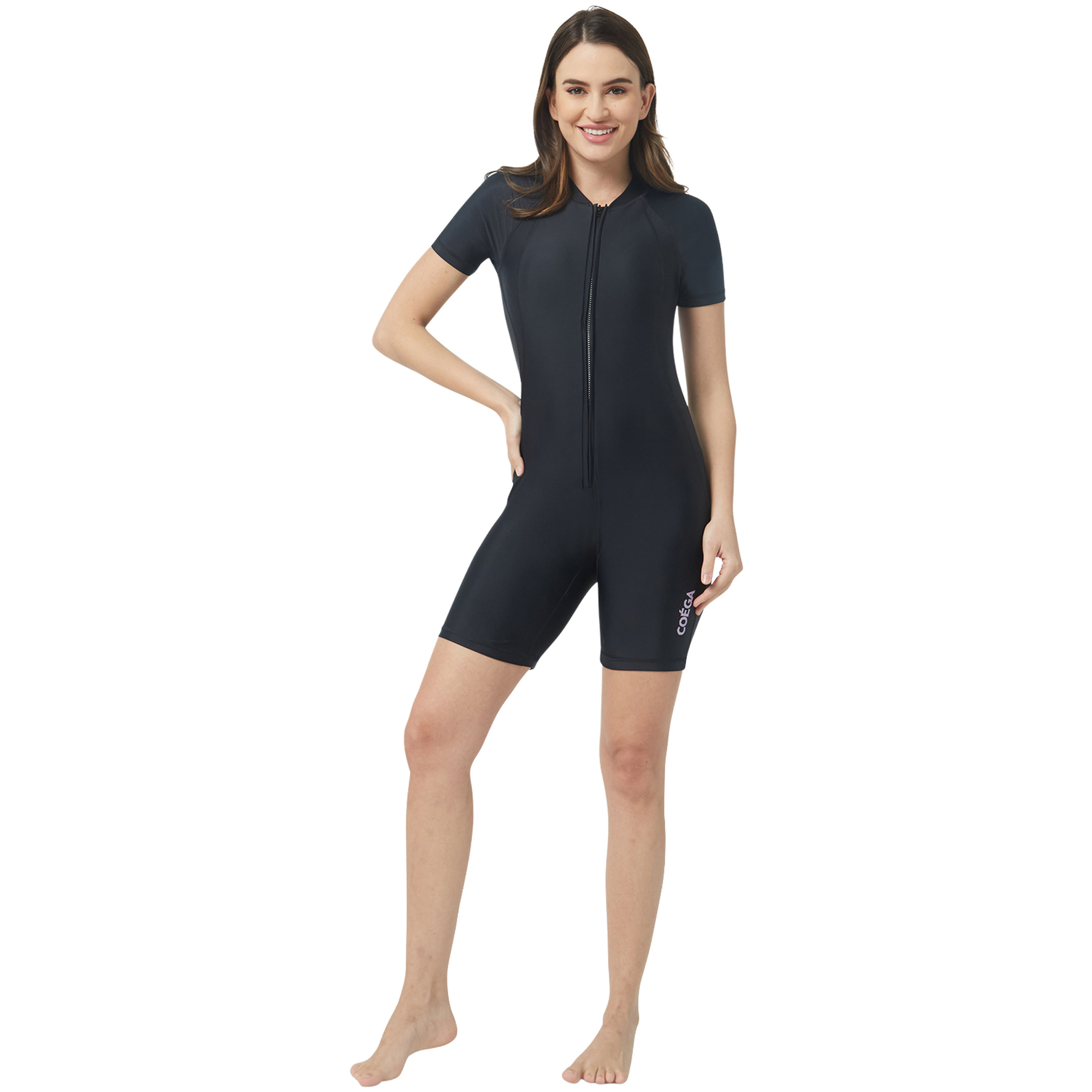 Coega Womens Slim-Kini Short – Solid Black-women-clothing-swimandbeach-swimsuits-image-2