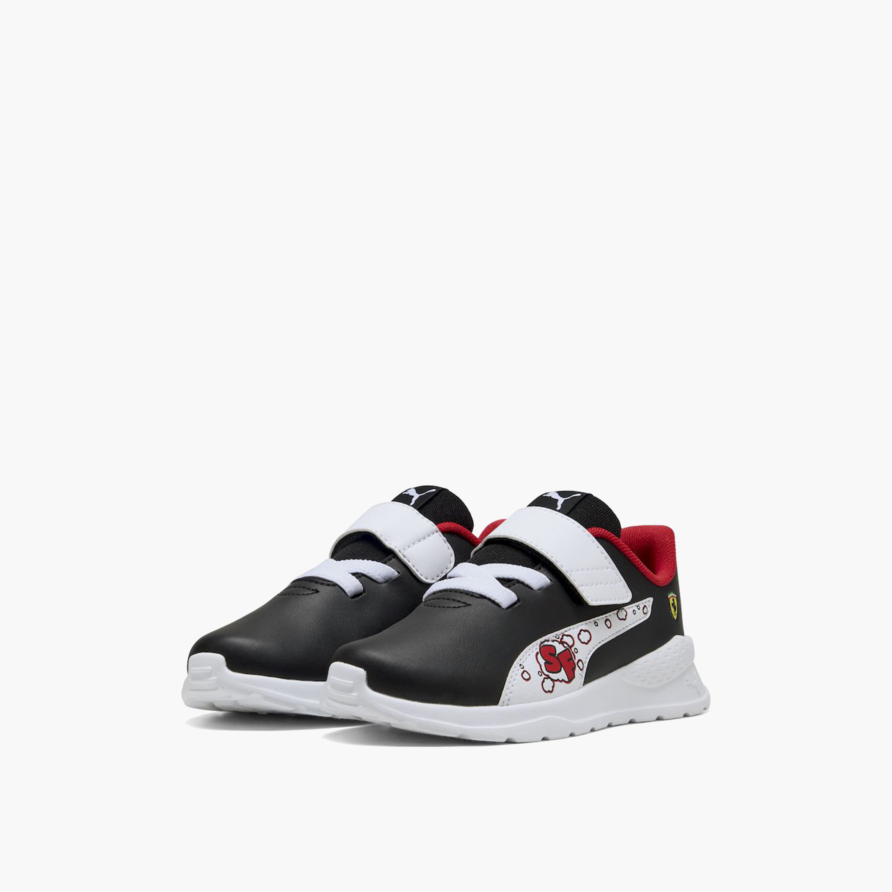 بوما - حذاء رياضي للأولاد فيراري انزارون LS بشريط لاصق بخطاف وحلقة 309024 | OE-sports-boys-shoes-image-1