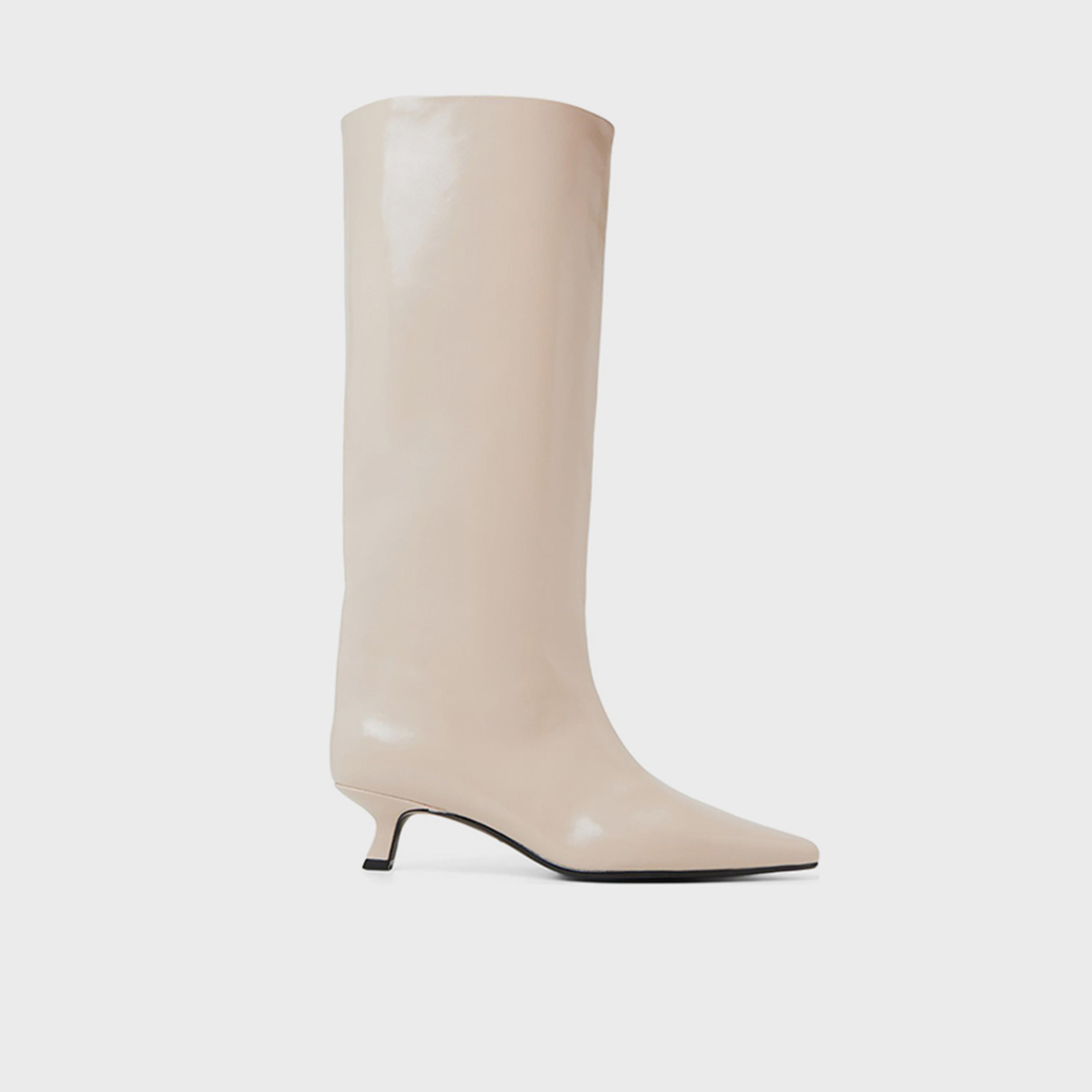Call it Spring Women's Slip-On ALICCIA Kitten Heel High Shaft Boots | 30ALICCIA-women-shoes-boots-image-3