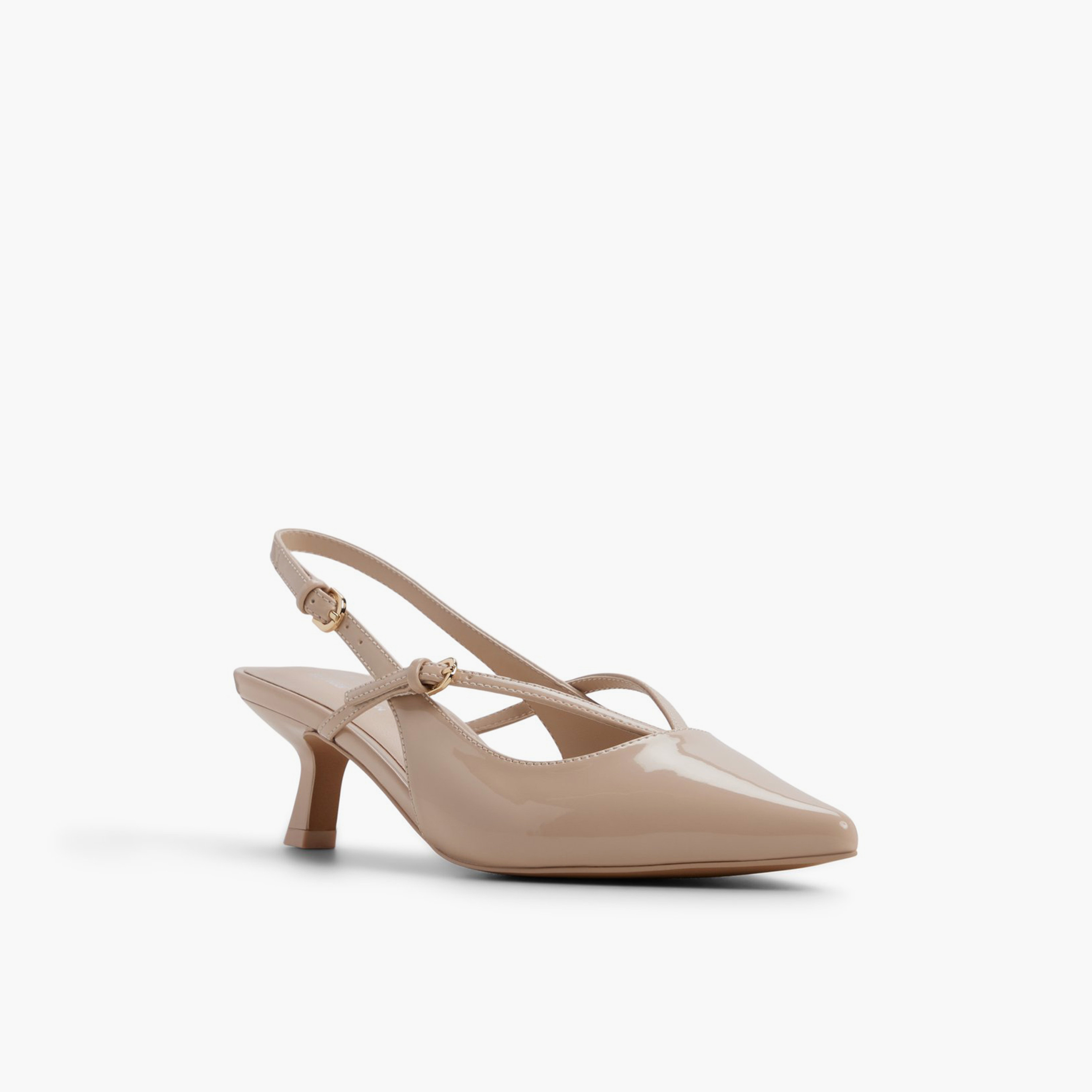 كول ات سبرينغ - حذاء أميليا نسائي بكعب صغير بإبزيم | 30AMEELIA-women-shoes-heels-image-1
