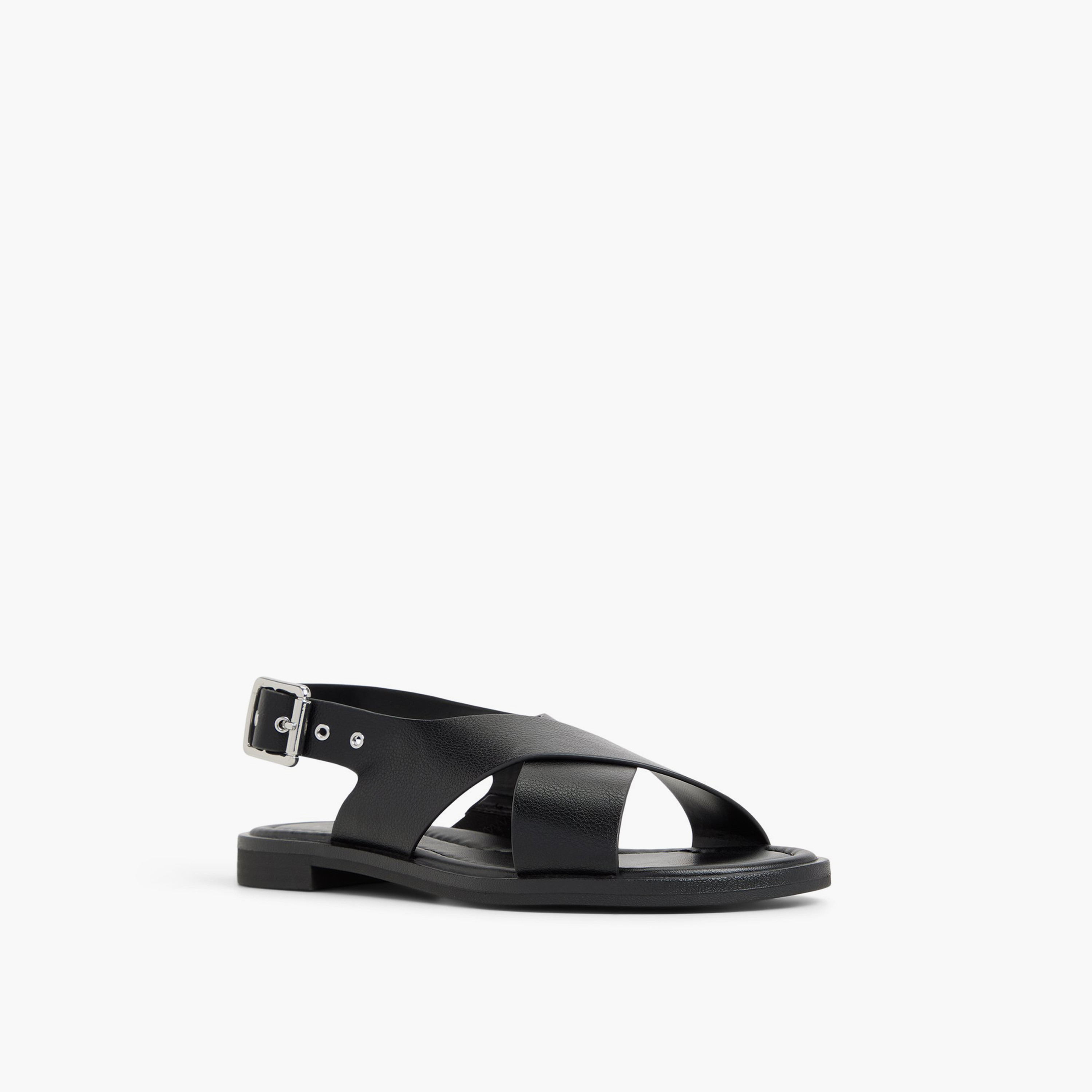كول ات سبرينغ- صندل نسائي مسطح بإبزيم | 30AVALINE-women-shoes-sandals-flats-image-1