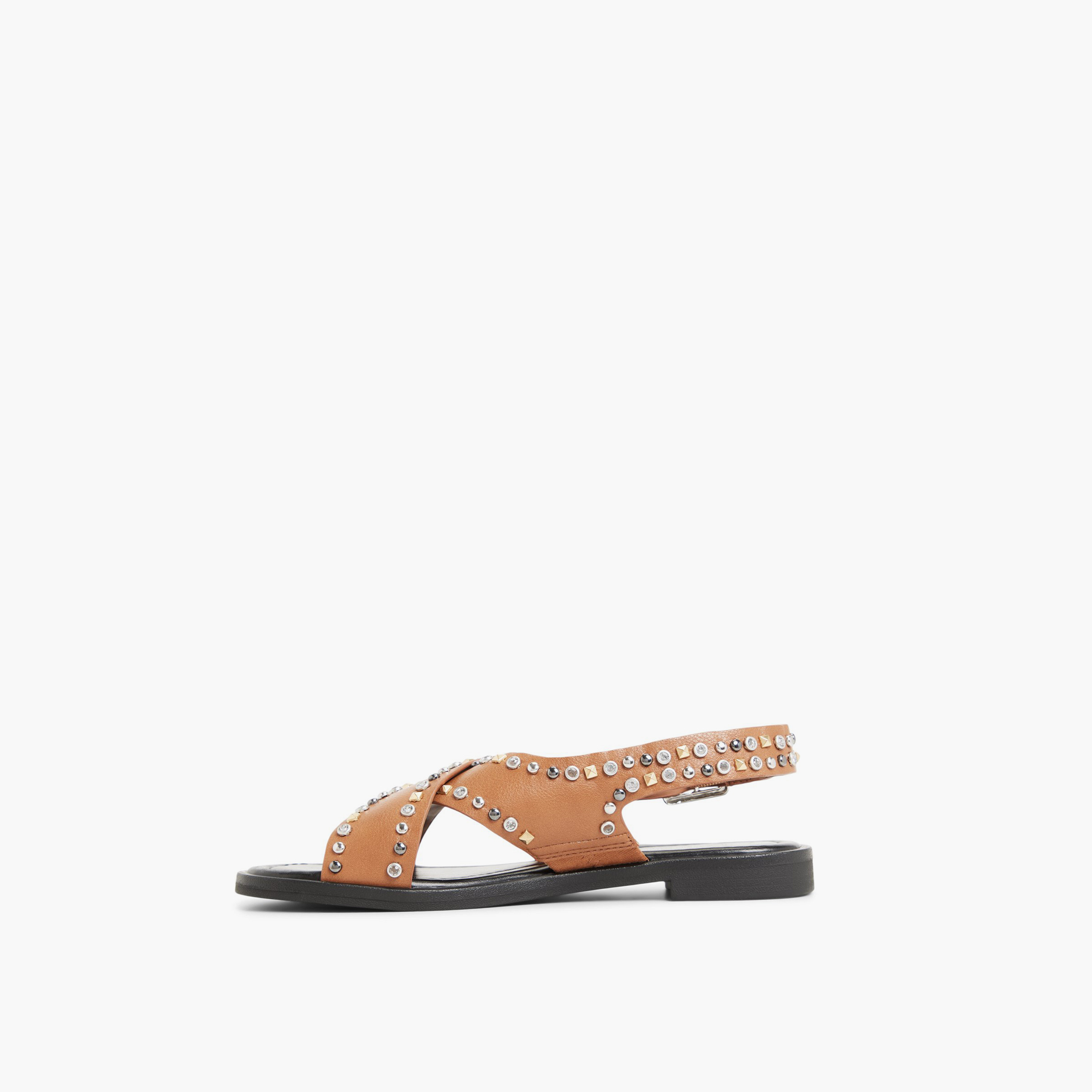 كول ات سبرينغ- صندل نسائي مسطح بإبزيم | 30AVALINE-women-shoes-sandals-flats-image-9
