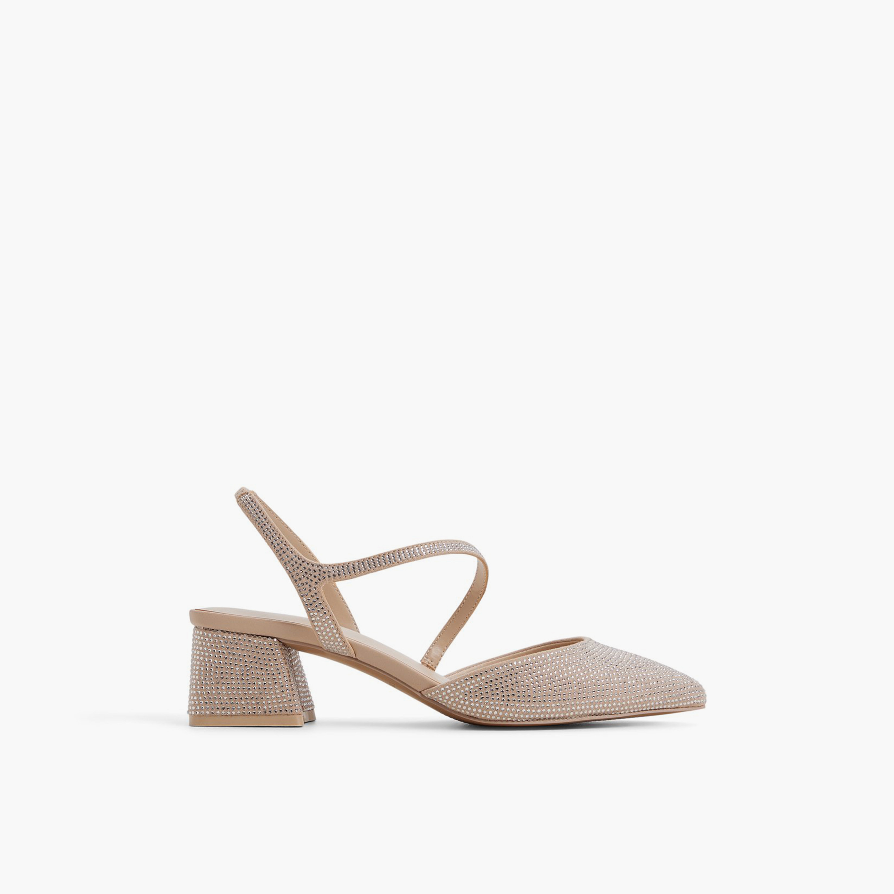Call it Spring Women's Elastic BRIANAH Block Pumps | 30BRIANAH-women-shoes-heels-image-3