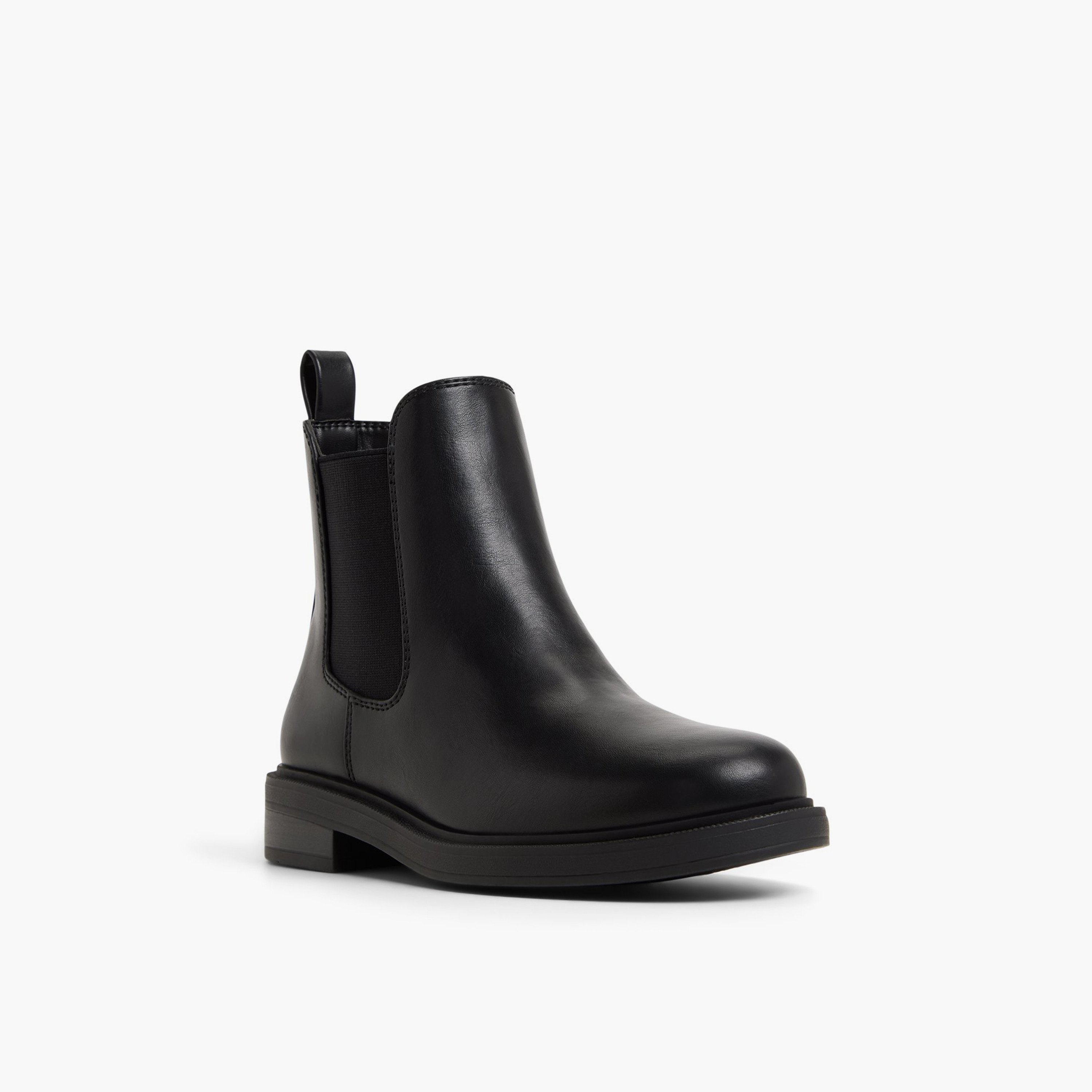 كول ات سبرينغ - حذاء نسائي مسطحة مرنة للكاحل | 30CAIYA-women-shoes-boots-image-1