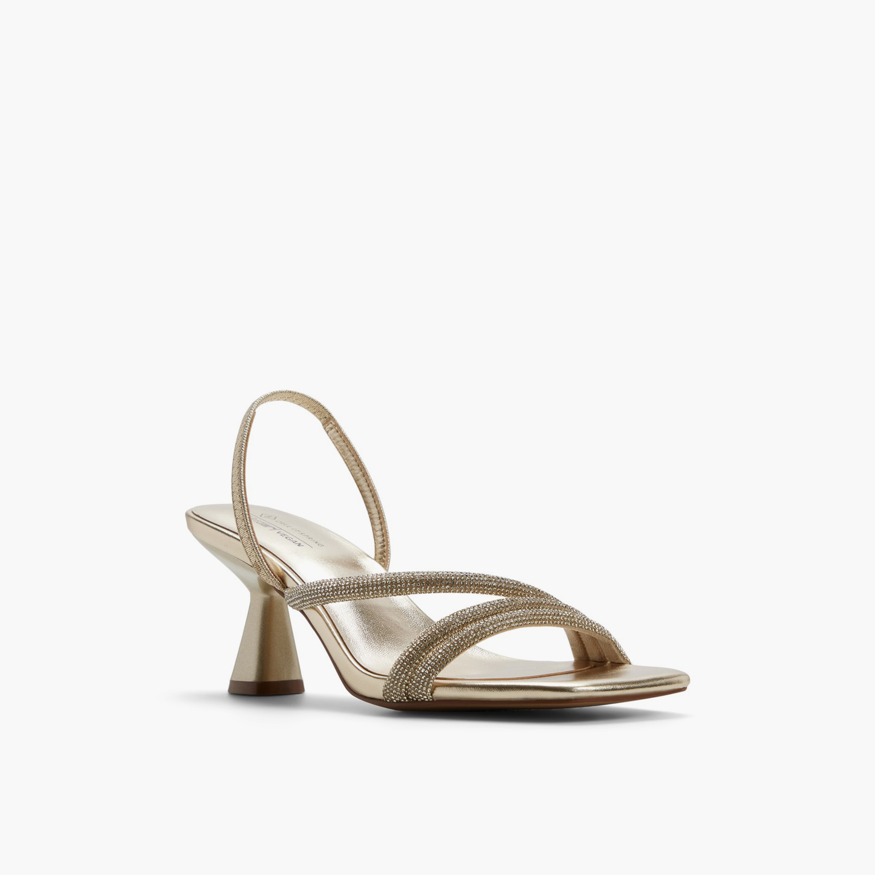 Call it Spring Women's Elastic CHARISMAA Flared Strap Sandals | 30CHARISMAA-women-shoes-sandals-heeled-image-1