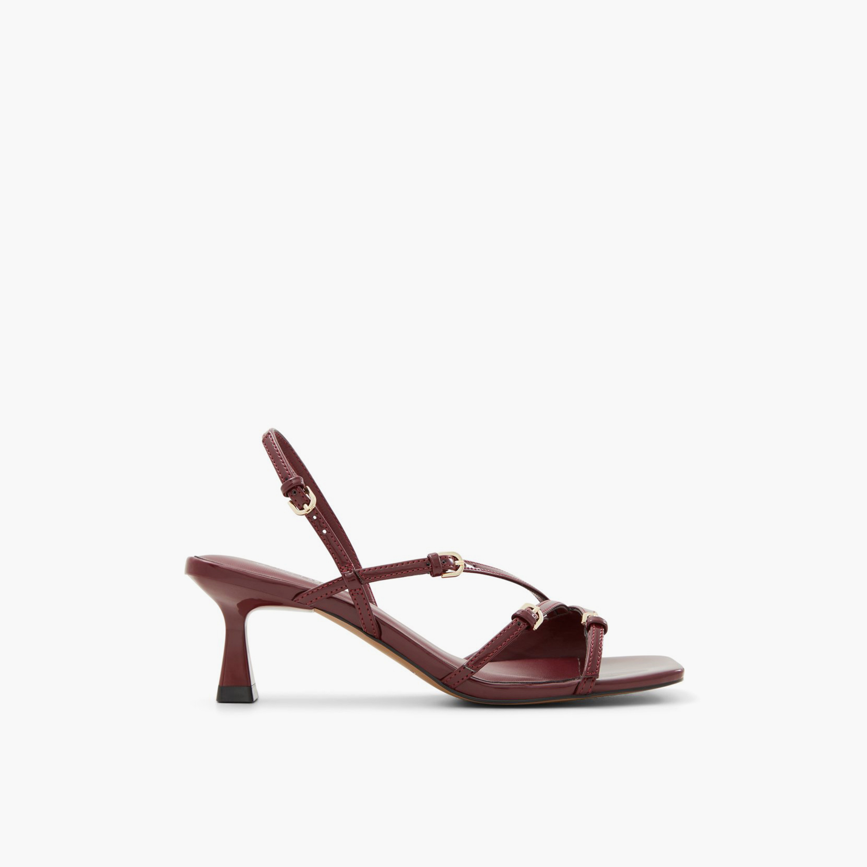 كول ات سبرينغ - حذاء ديانا بكعب صغير واسع مزين بإبزيم للنساء | 30DIANAH-women-shoes-sandals-heeled-image-3