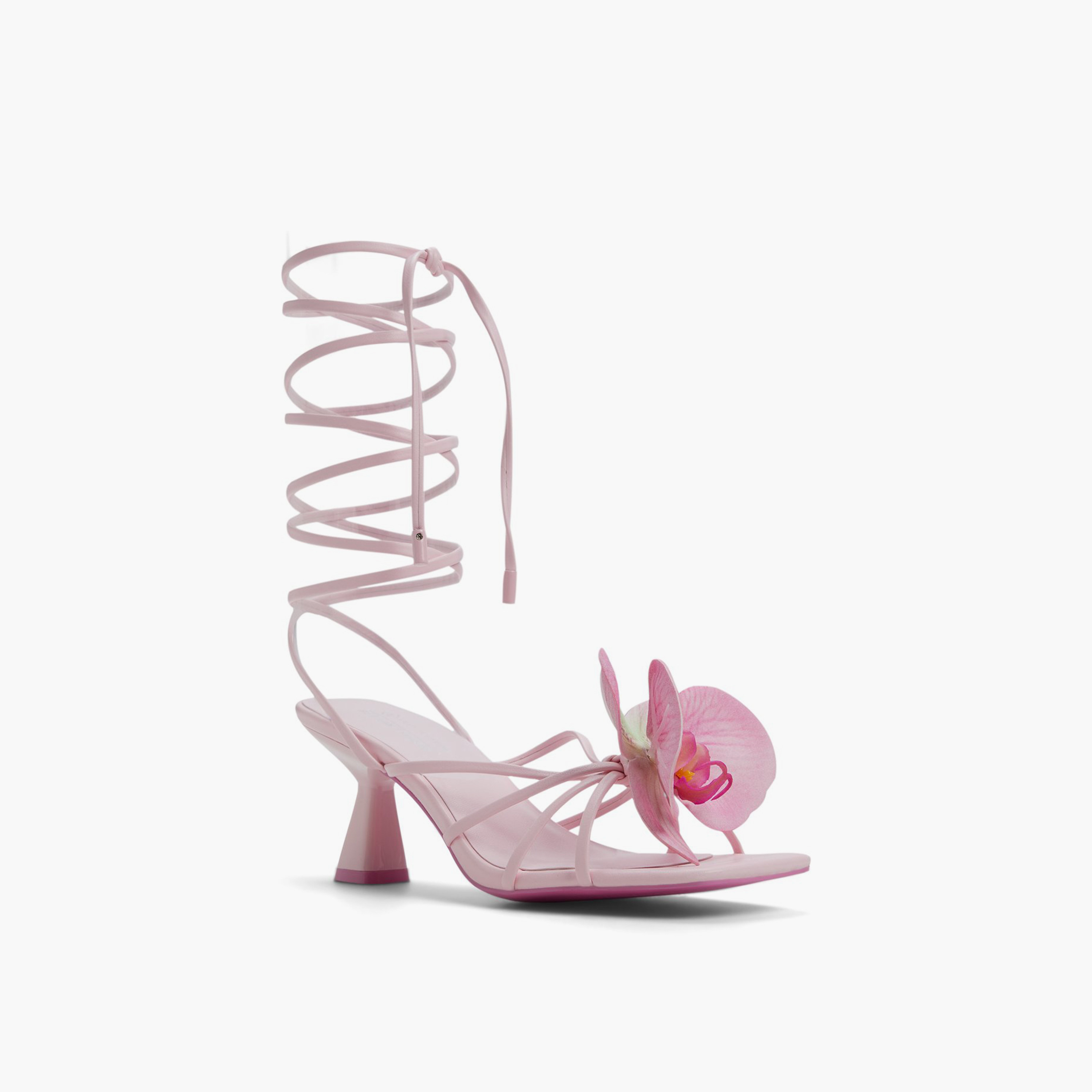 كول ات سبرينغ- صندل نسائي برباط وحزام واسع | 30FLOURISH-women-shoes-sandals-heeled-image-1