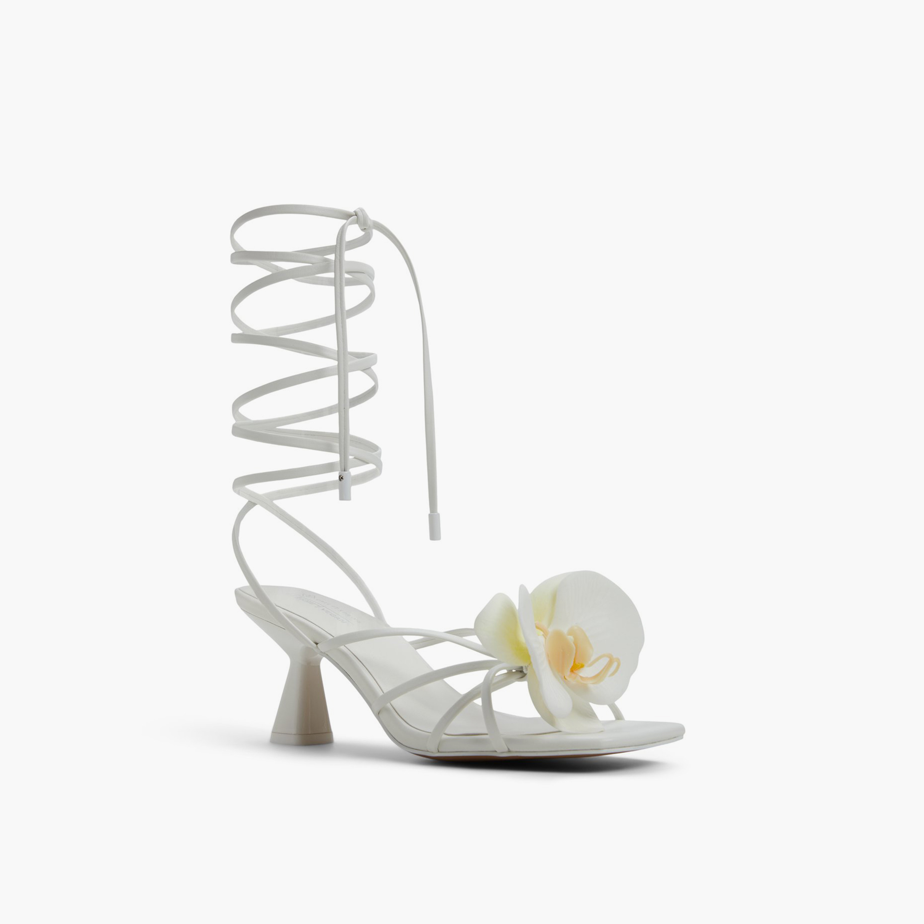 Call it Spring Women's Lace-Up Flared Strap Sandals | 30FLOURISH-women-shoes-sandals-heeled-image-1