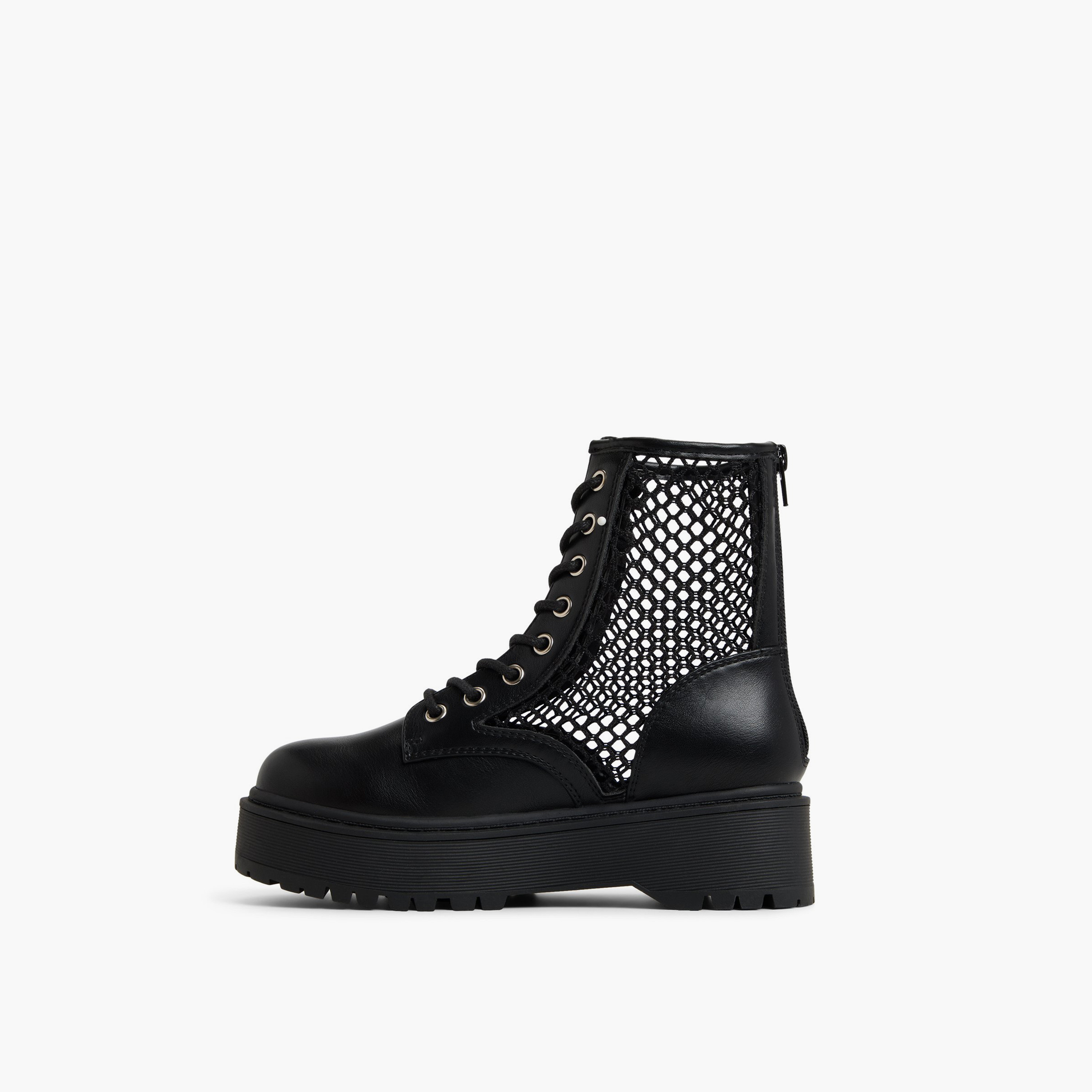 كول ات سبرينغ- حذاء نسائي مسطح بسحاب حتى الكاحل | 30JADYN-women-shoes-boots-image-4