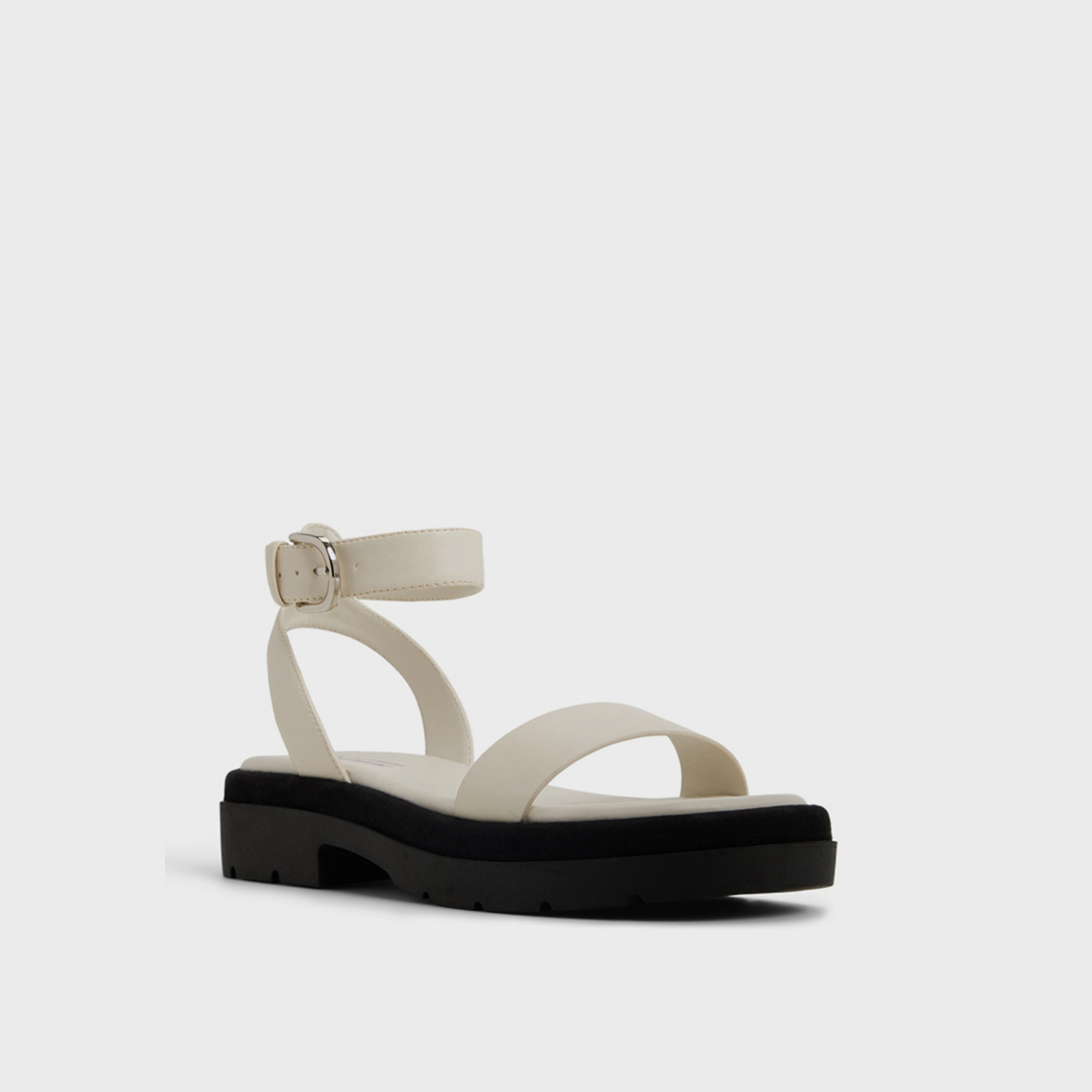 Call it Spring Women's Buckle Closure Flat Strap Sandals | 30JOELLLE-women-shoes-sandals-flats-image-1