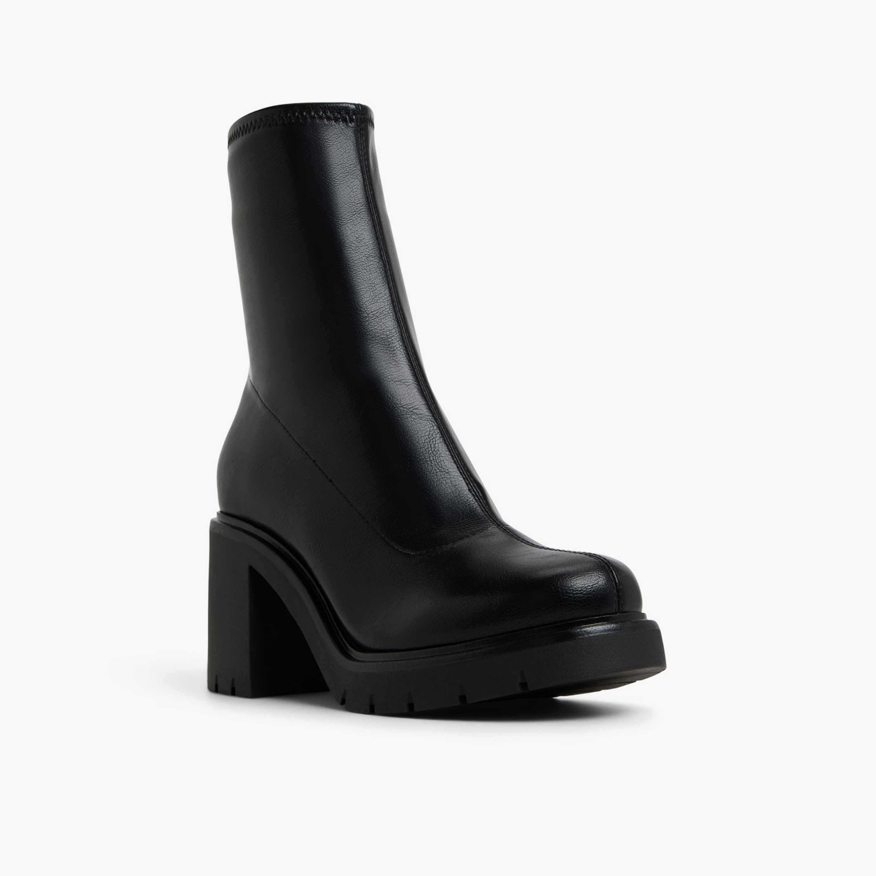 Call it Spring Women's Zipper Block Heel Ankle Boots | 30MAELIE-women-shoes-boots-image-1