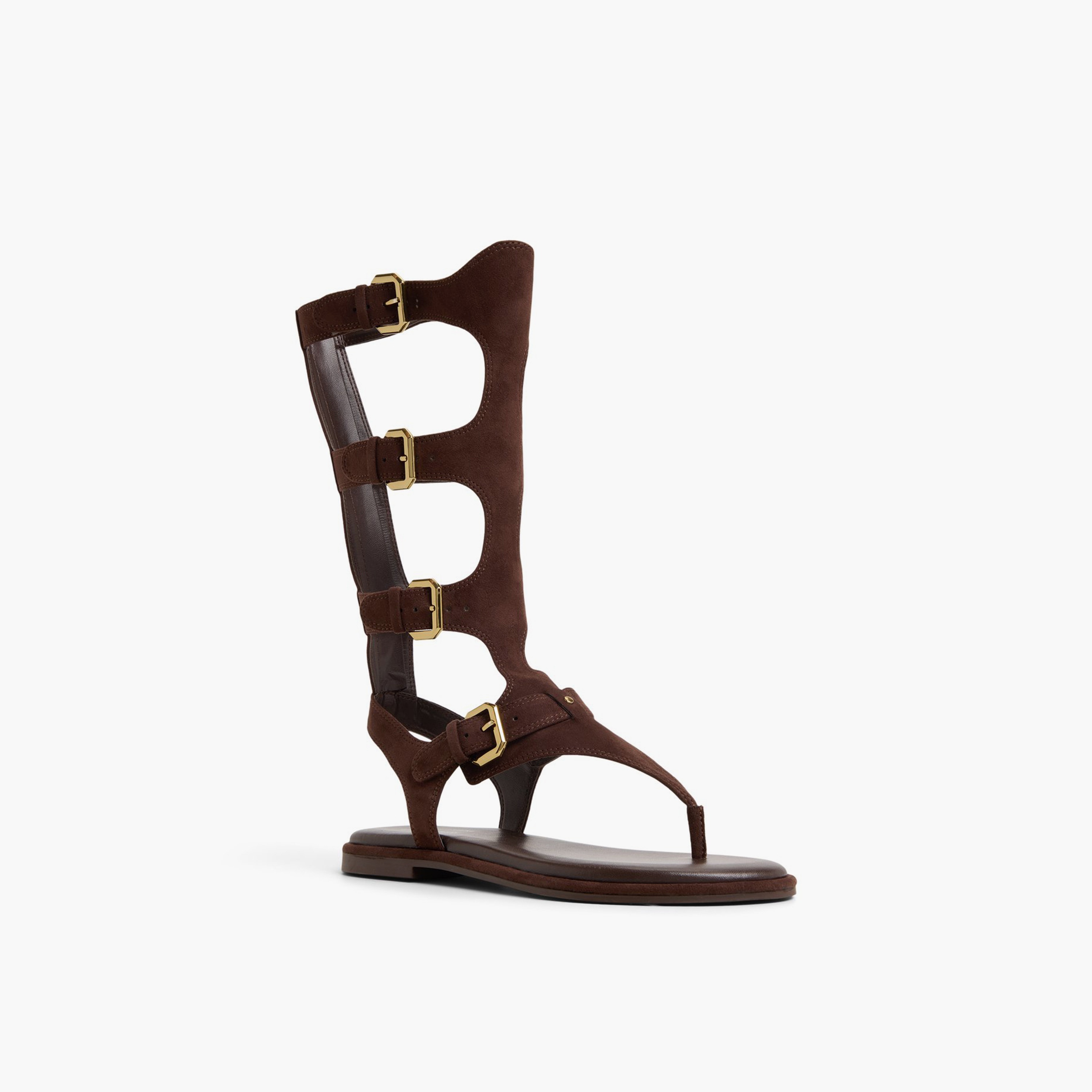 كول ات سبرينغ- صندل جلادييتور مسطح بسحاب للنساء | 30MEVIA-women-shoes-sandals-flats-image-6