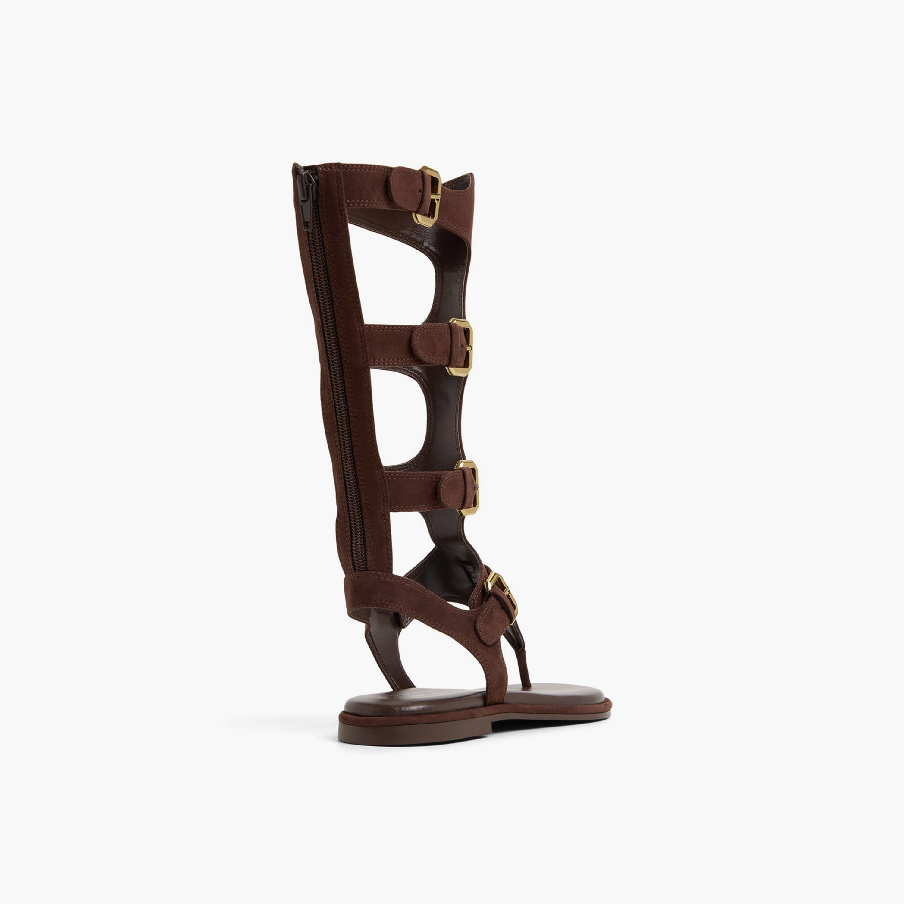كول ات سبرينغ- صندل جلادييتور مسطح بسحاب للنساء | 30MEVIA-women-shoes-sandals-flats-image-9