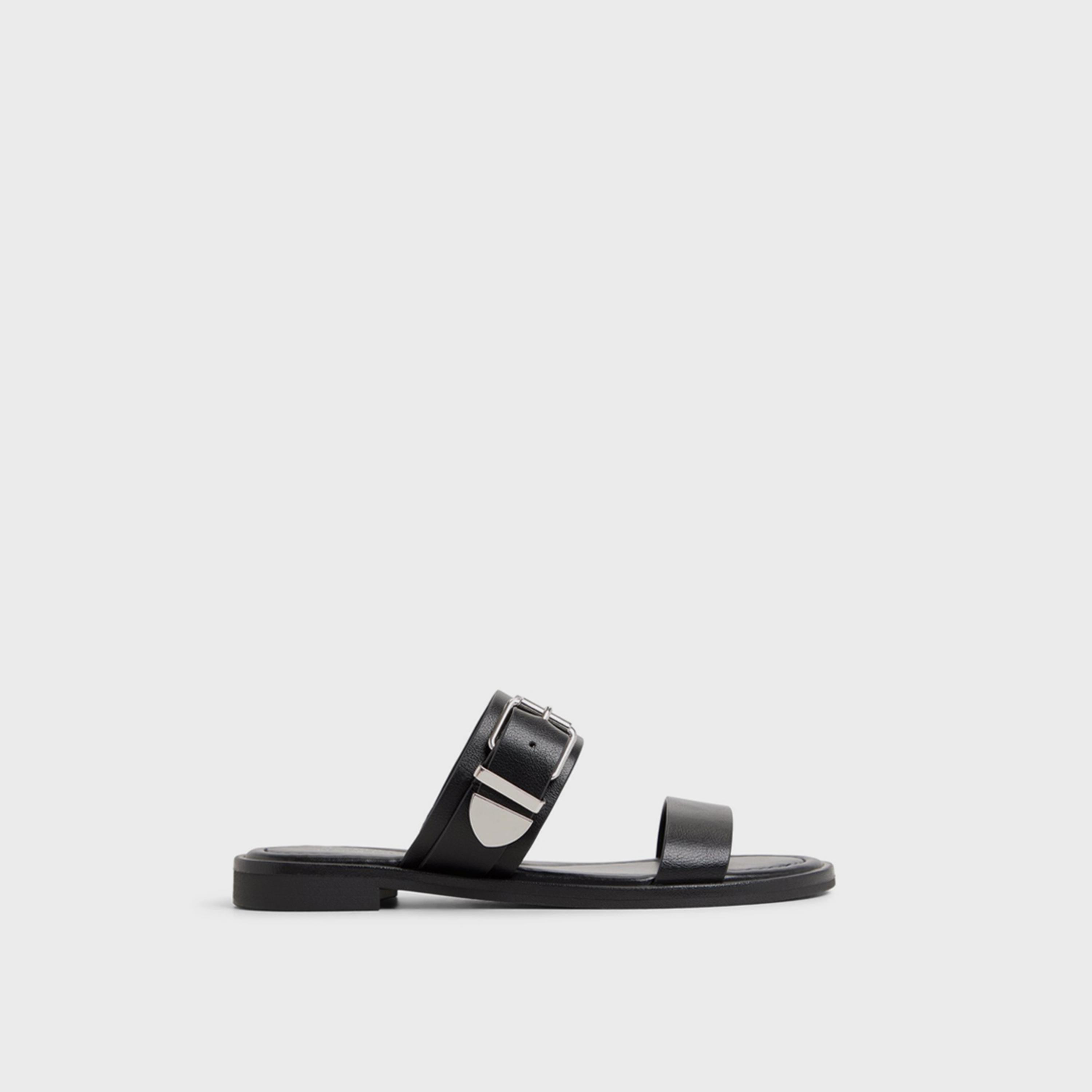 كول ات سبرينغ - صندل سهل الارتداء بحزام مسطح للنساء | 30MORGANAH-women-shoes-sandals-flats-image-1