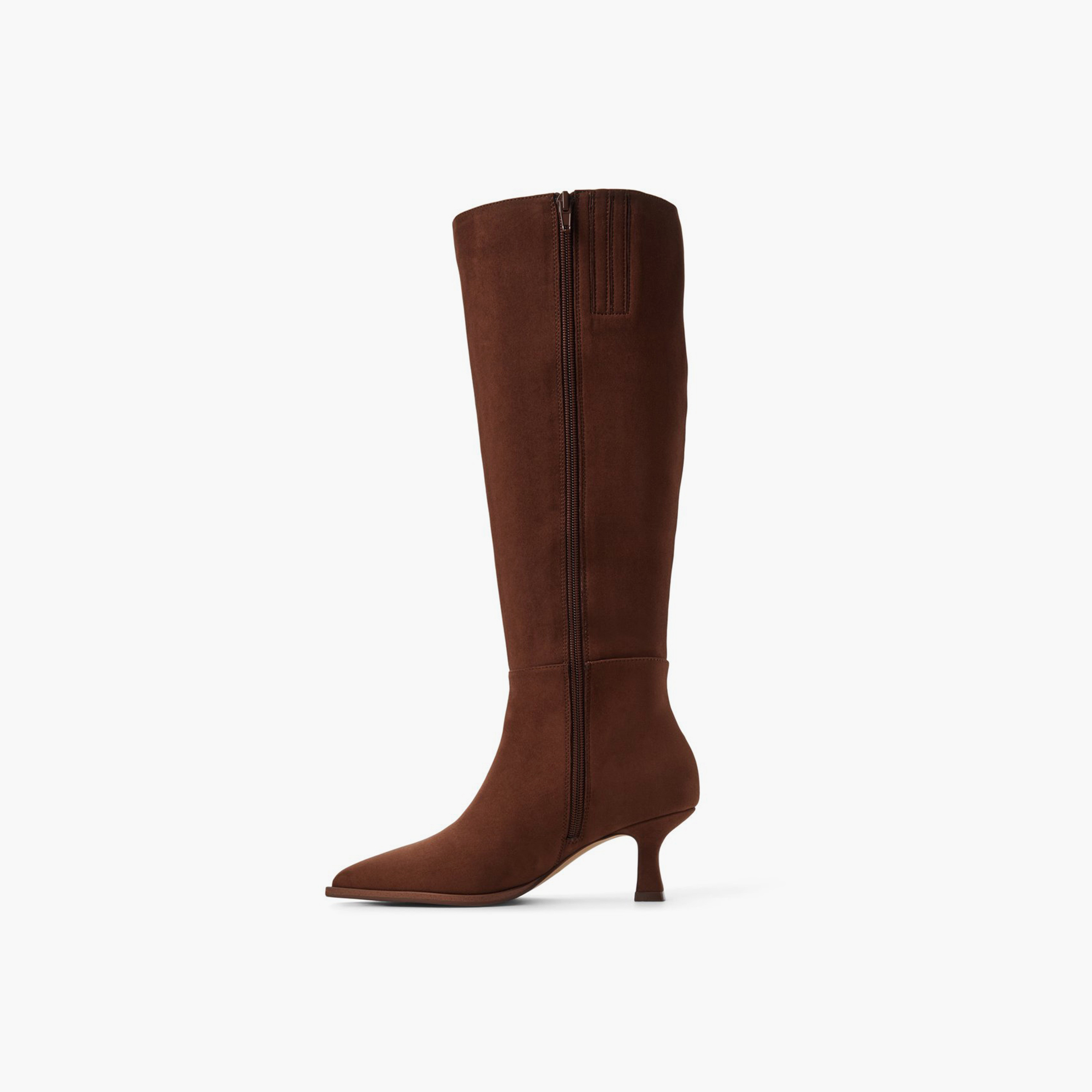 Call it Spring Women's Zip Kitten High Shaft Boots | 30NARAA-women-shoes-boots-image-4