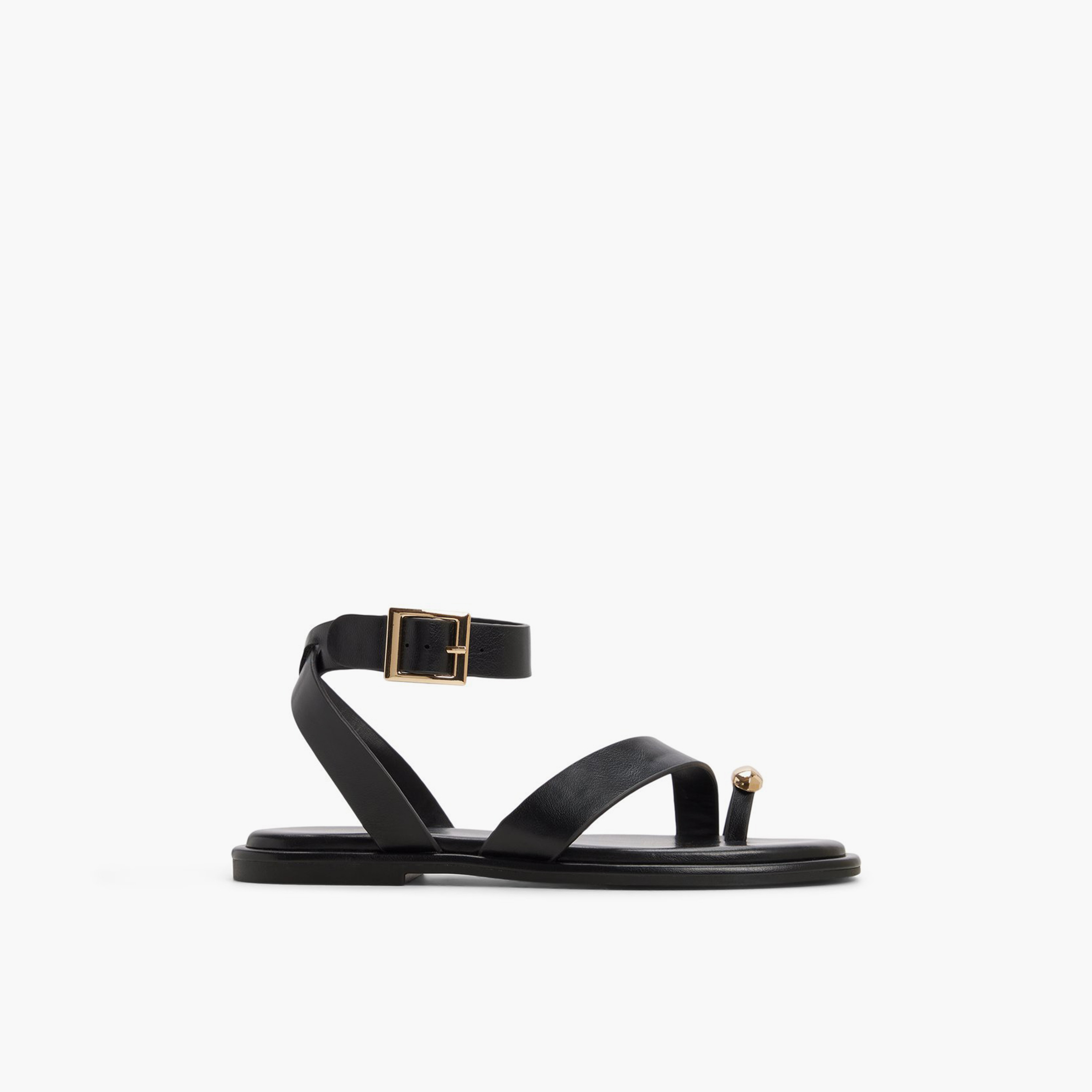 كول ات سبرينغ - صندل أوليفيا نسائي مسطح بحزام بإبزيم | 30OLIVIAH-women-shoes-sandals-flats-image-3