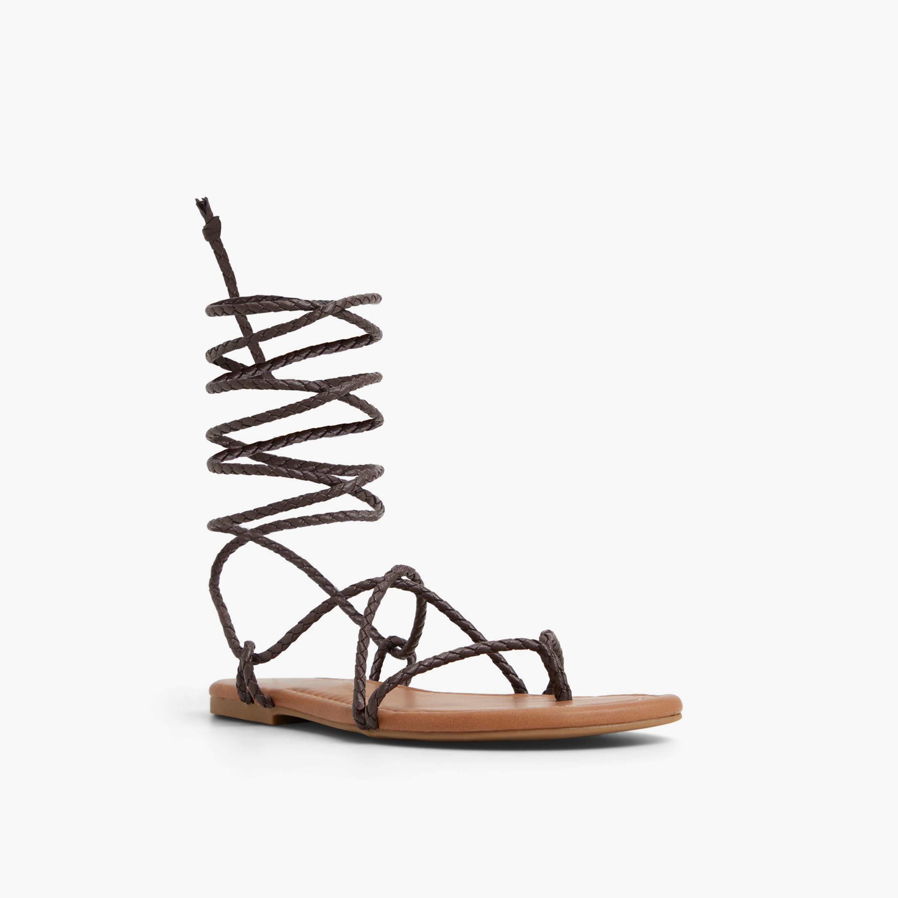 Call it Spring Women's Lace-Up Flat Gladiator Sandals | 30ROMIIE-women-shoes-sandals-flats-image-1