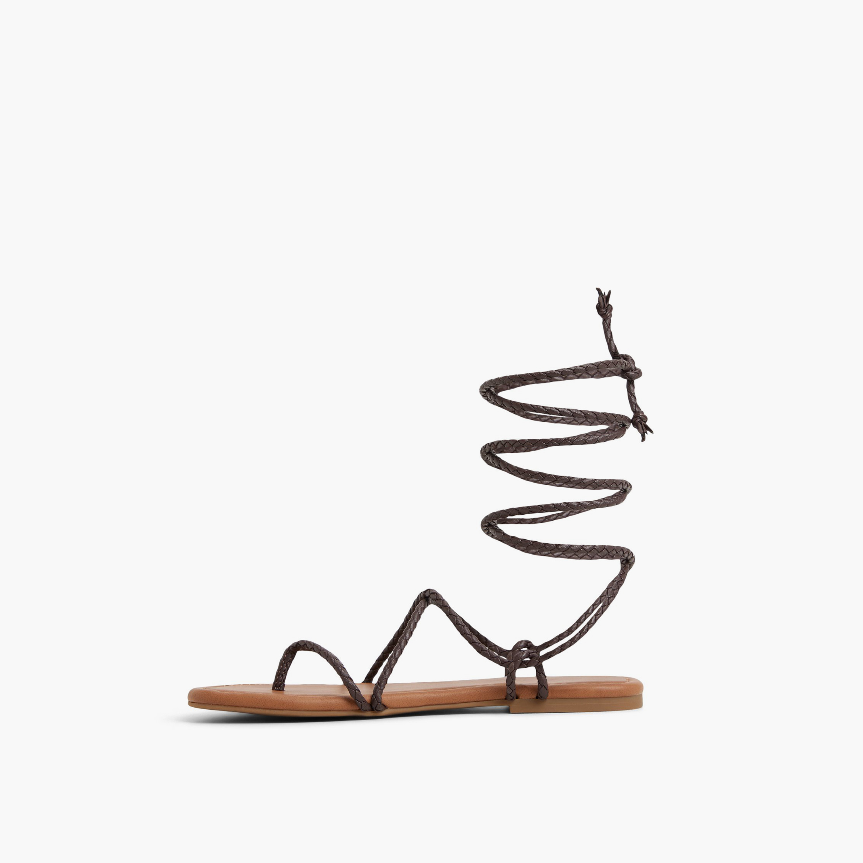 كول ات سبرينغ- صندل جلادييتور مسطح برباط للنساء | 30ROMIIE-women-shoes-sandals-flats-image-14