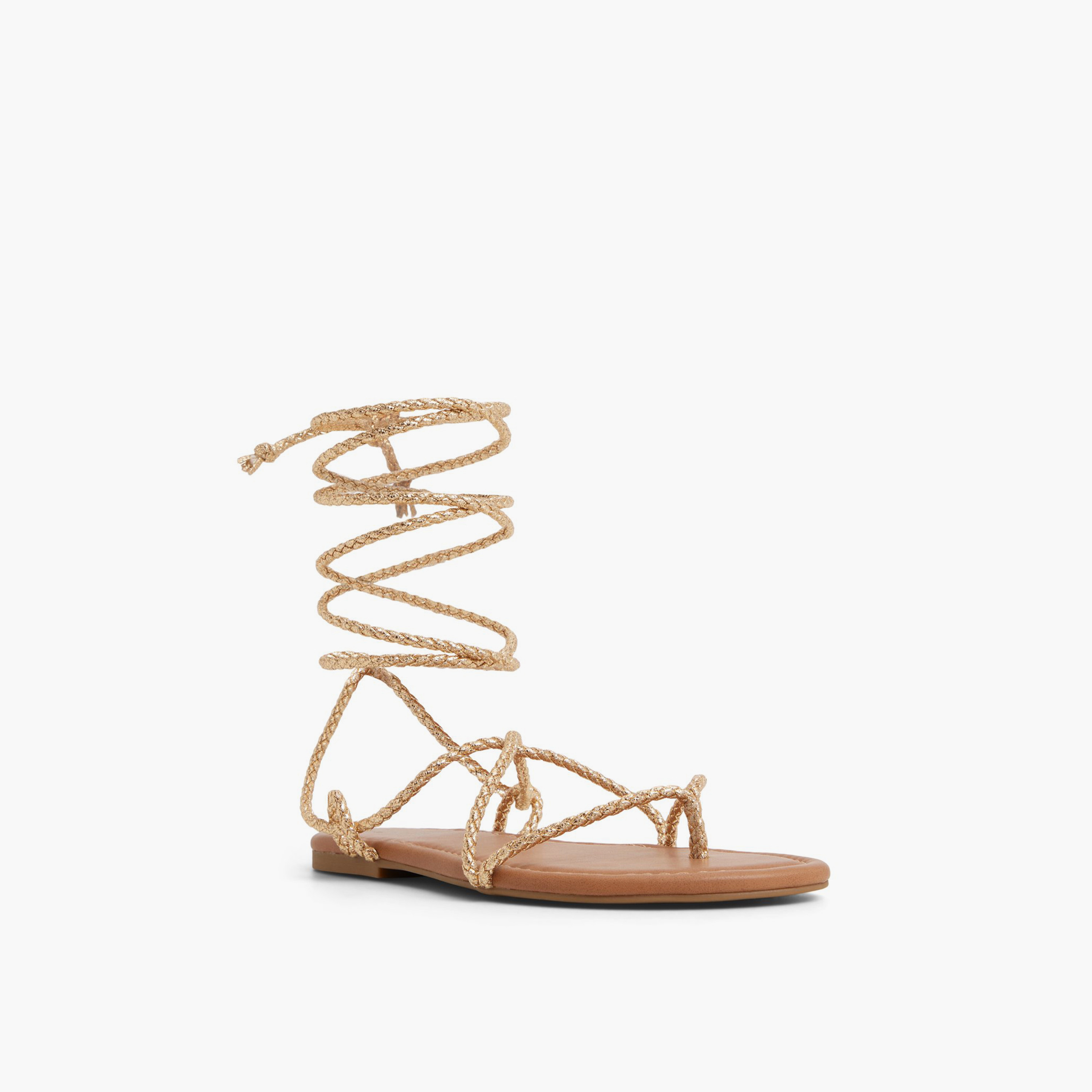 Call it Spring Women's Lace-Up Flat Gladiator Sandals | 30ROMIIE-women-shoes-sandals-flats-image-1