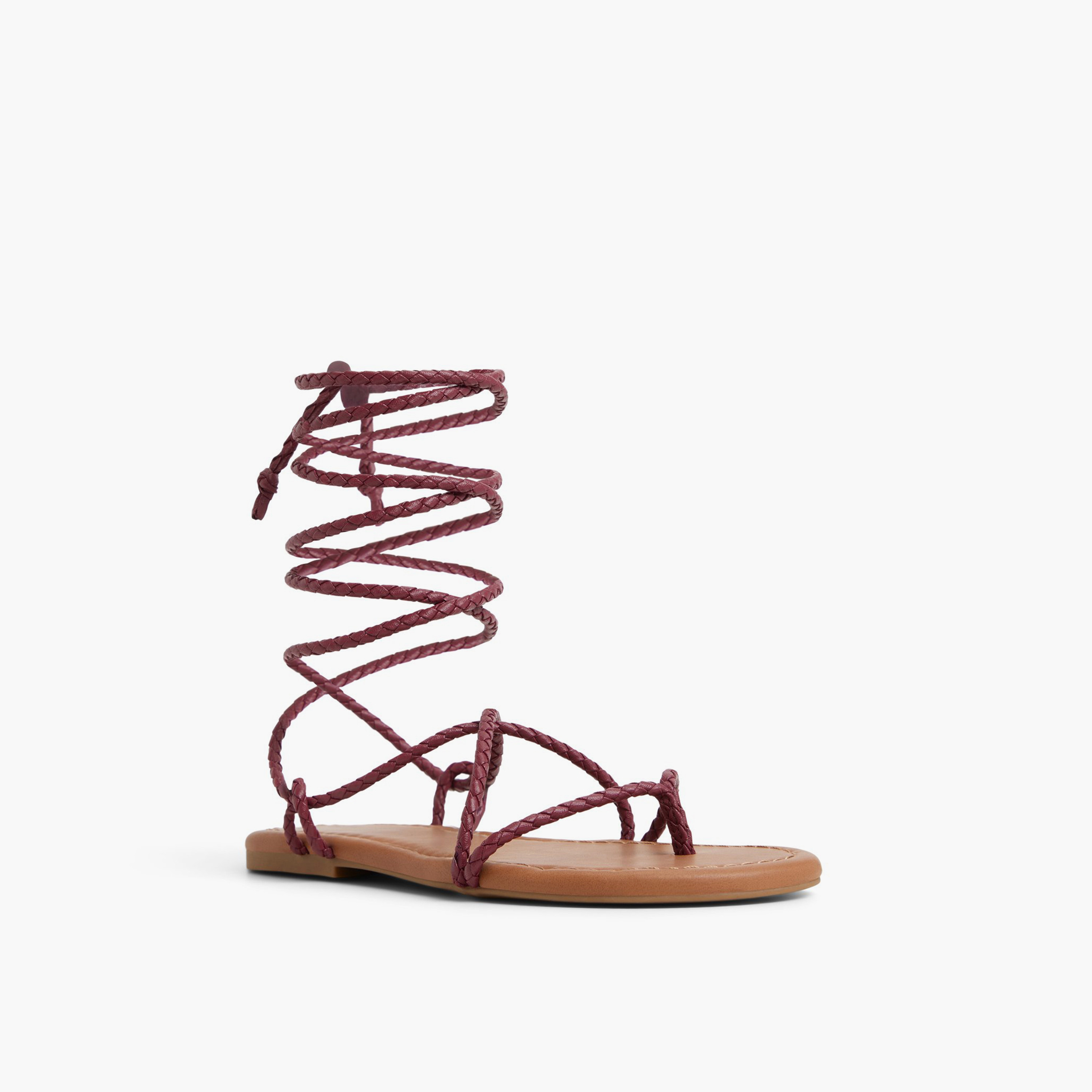 Call it Spring Women's Lace-Up Flat Gladiator Sandals | 30ROMIIE-women-shoes-sandals-flats-image-1