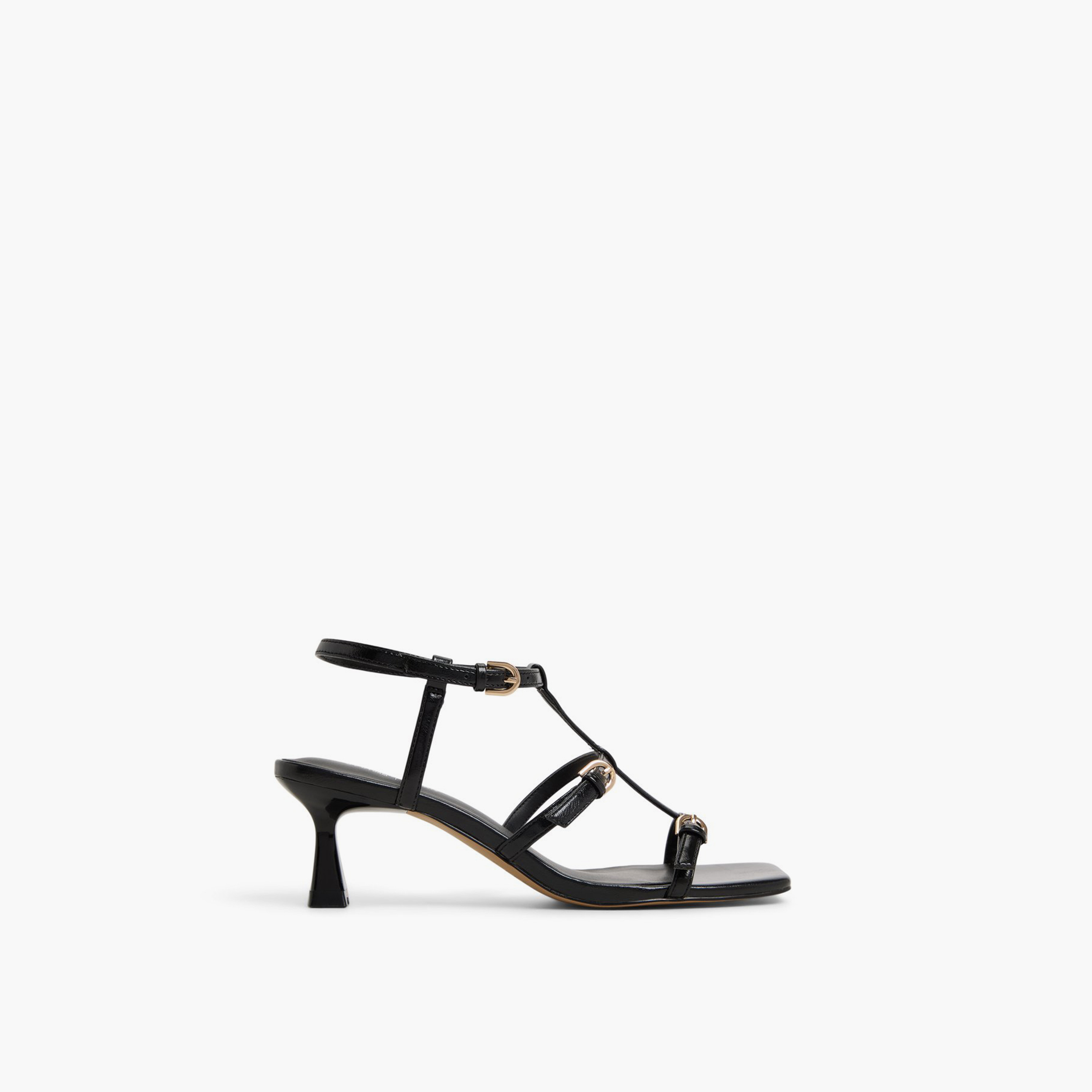 Call it Spring Women's Buckle Kitten Heel Sandals  | 30SAPHIRAA-women-shoes-sandals-heeled-image-8