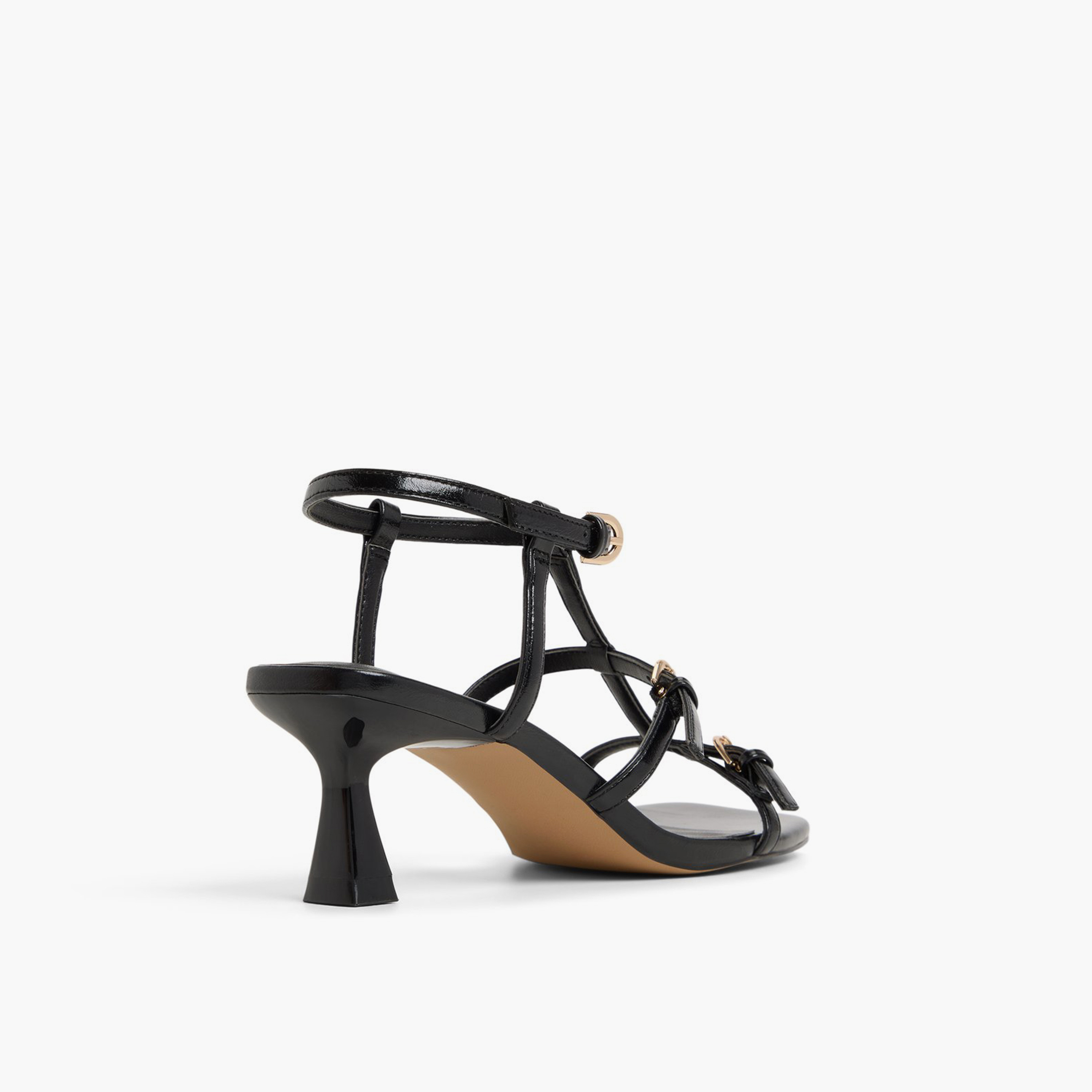 Call it Spring Women's Buckle Kitten Heel Sandals  | 30SAPHIRAA-women-shoes-sandals-heeled-image-10