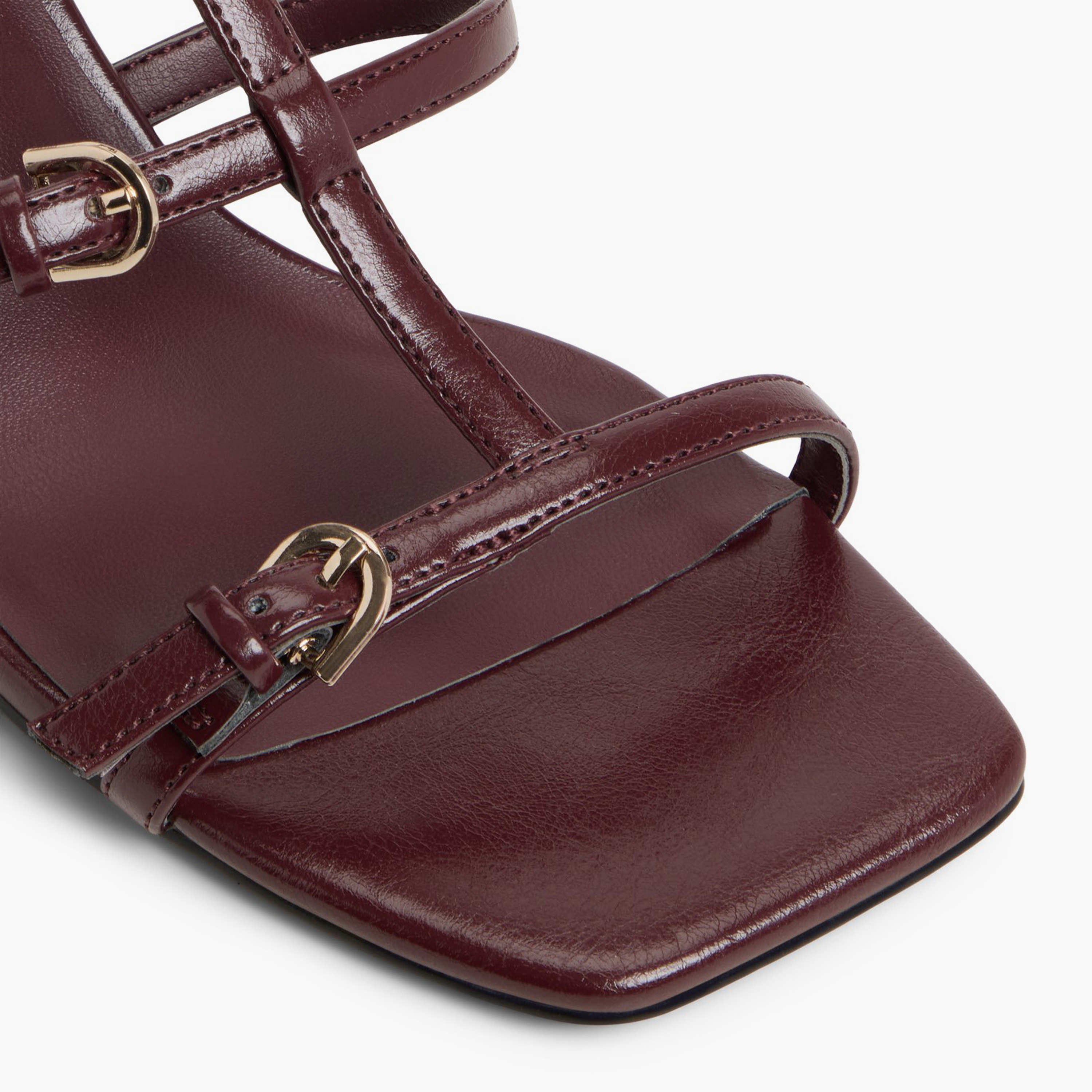 Call it Spring Women's Buckle Kitten Heel Sandals  | 30SAPHIRAA-women-shoes-sandals-heeled-image-12