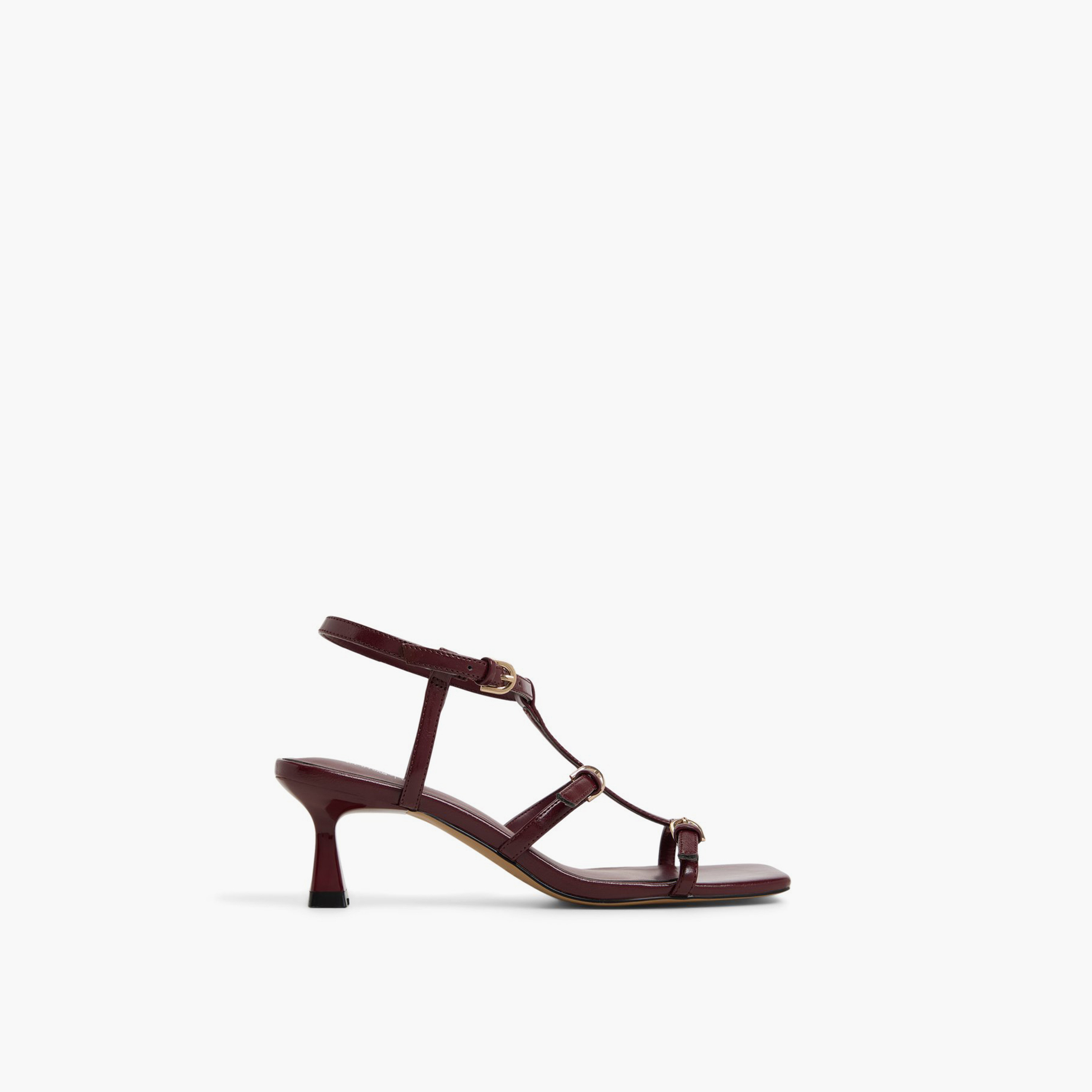 Call it Spring Women's Buckle Kitten Heel Sandals  | 30SAPHIRAA-women-shoes-sandals-heeled-image-13