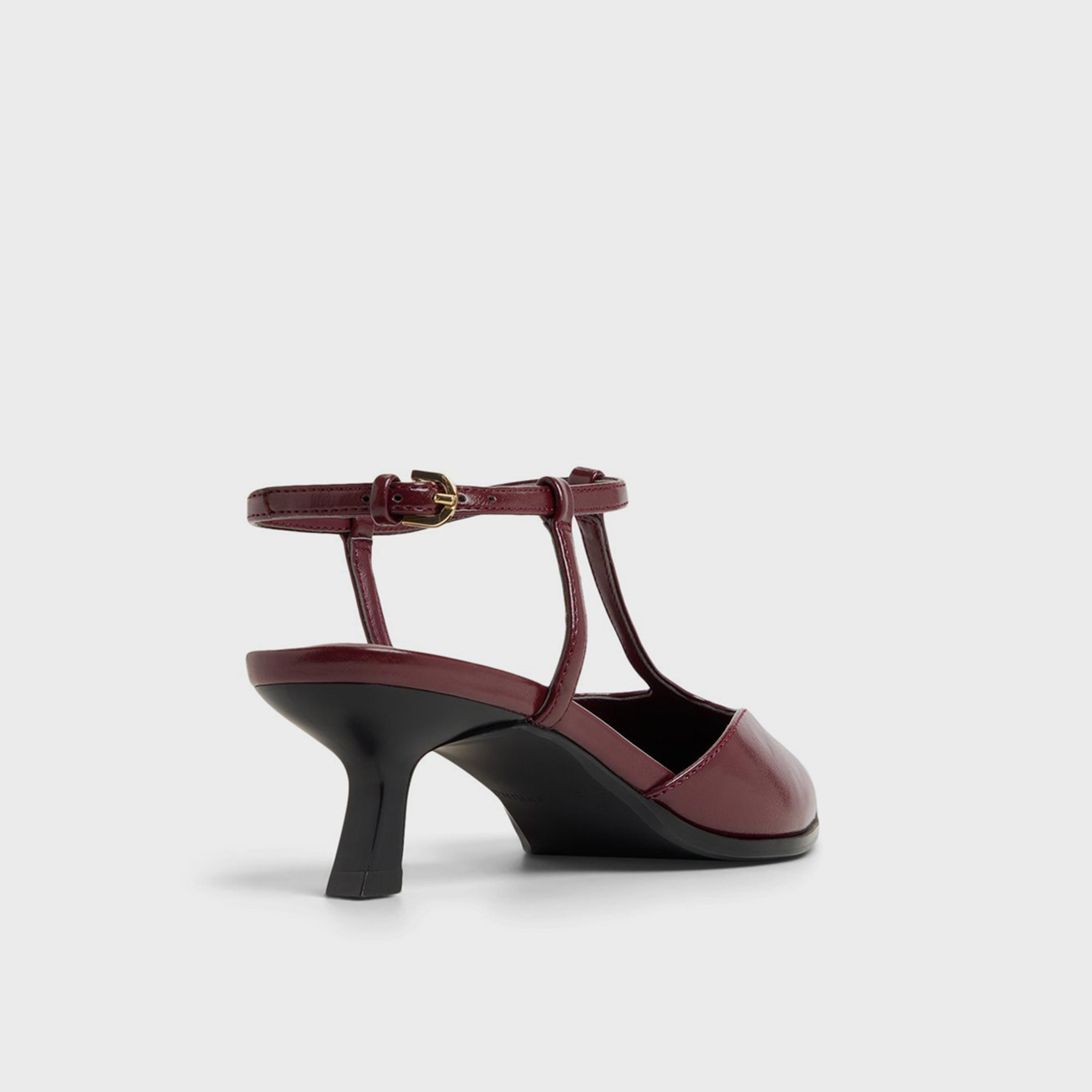 Call it Spring Women's Buckle Closure Kitten Heels | 30TALAA-women-shoes-heels-image-2