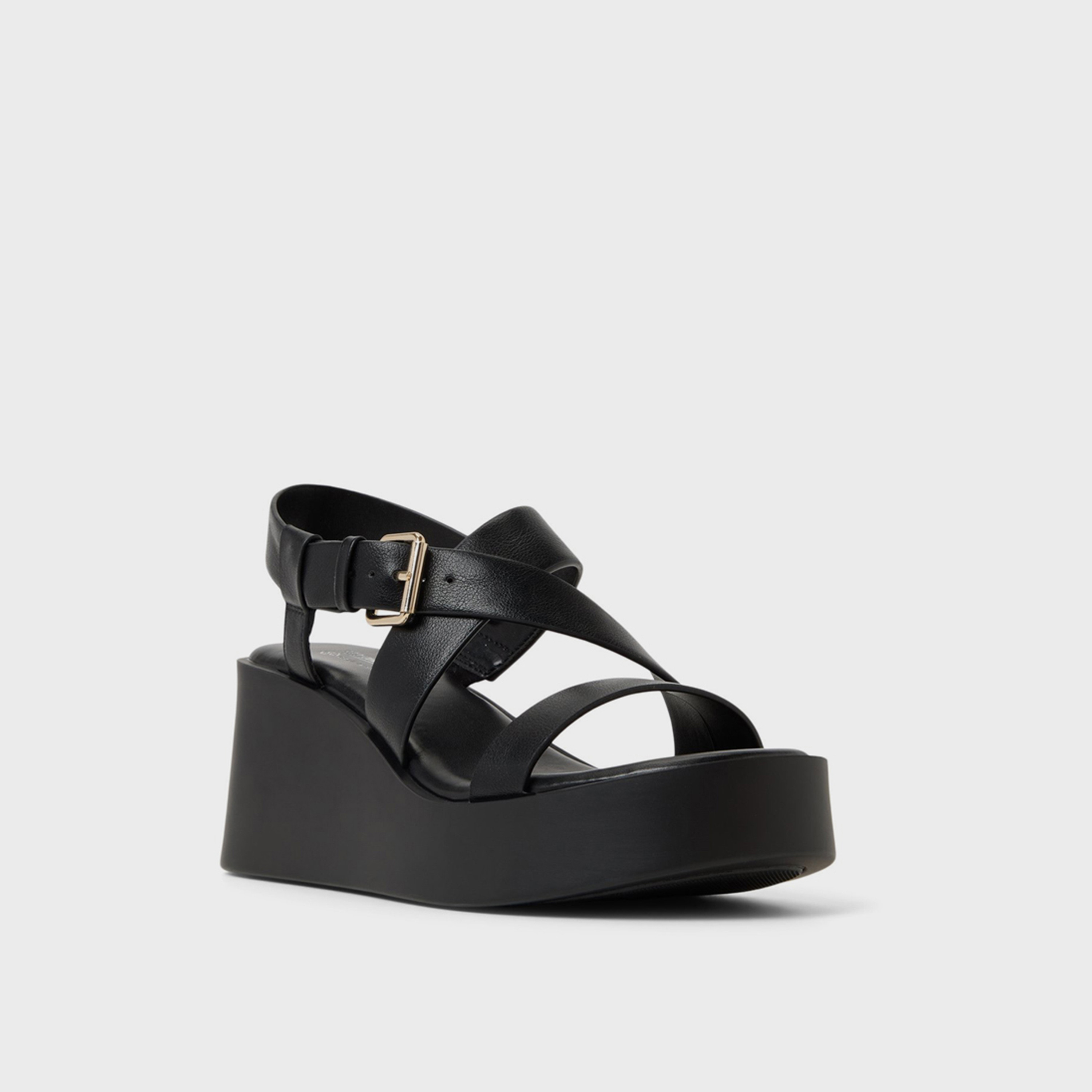 كول ات سبرينغ - صندل للنساء بكعب إسفيني مع إبزيم | 30TEIGAN-women-shoes-sandals-heeled-image-1
