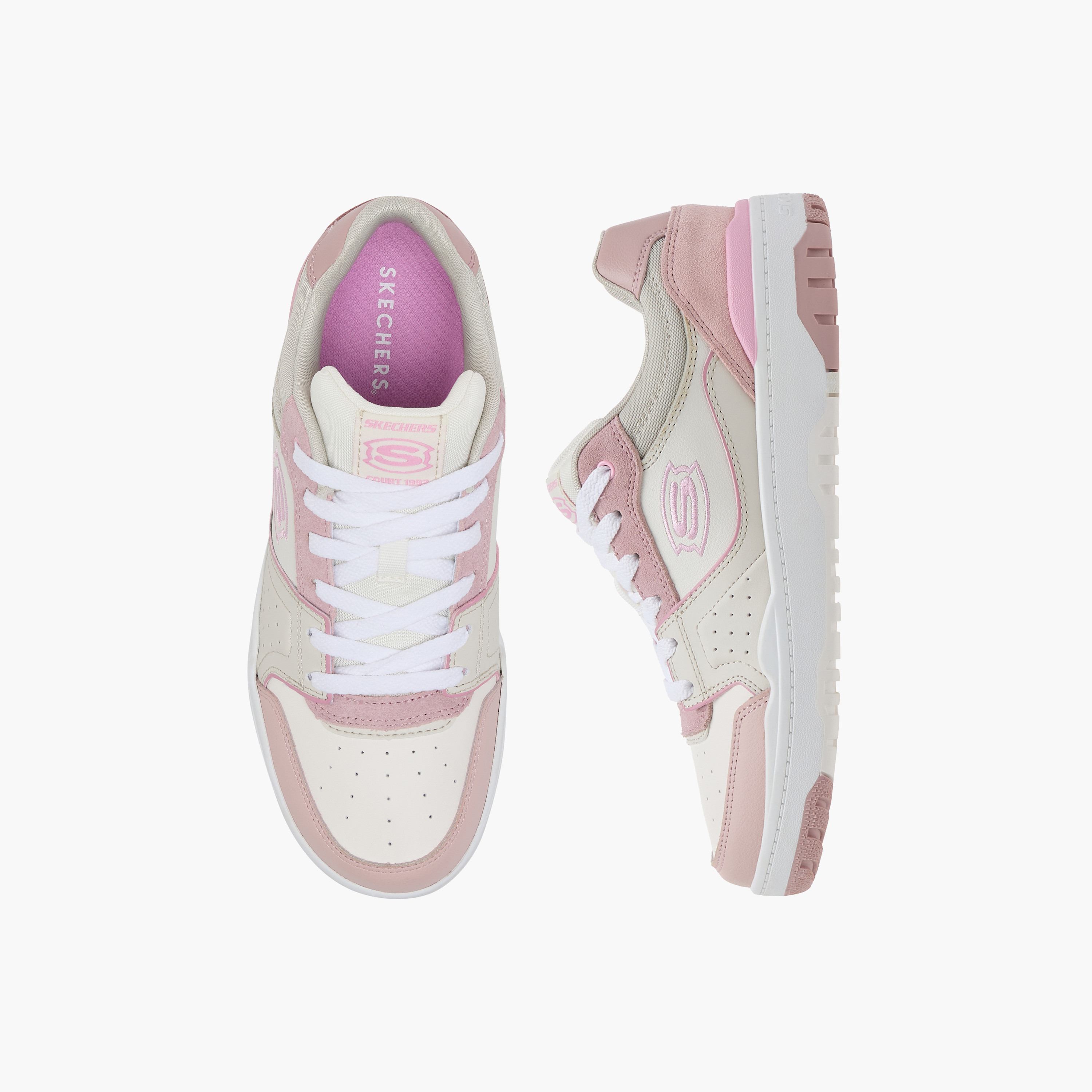 سكيتشرز - حذاء رياضي SKX-228 برباط  310230L | OE-girls-shoes-sneakers-image-1