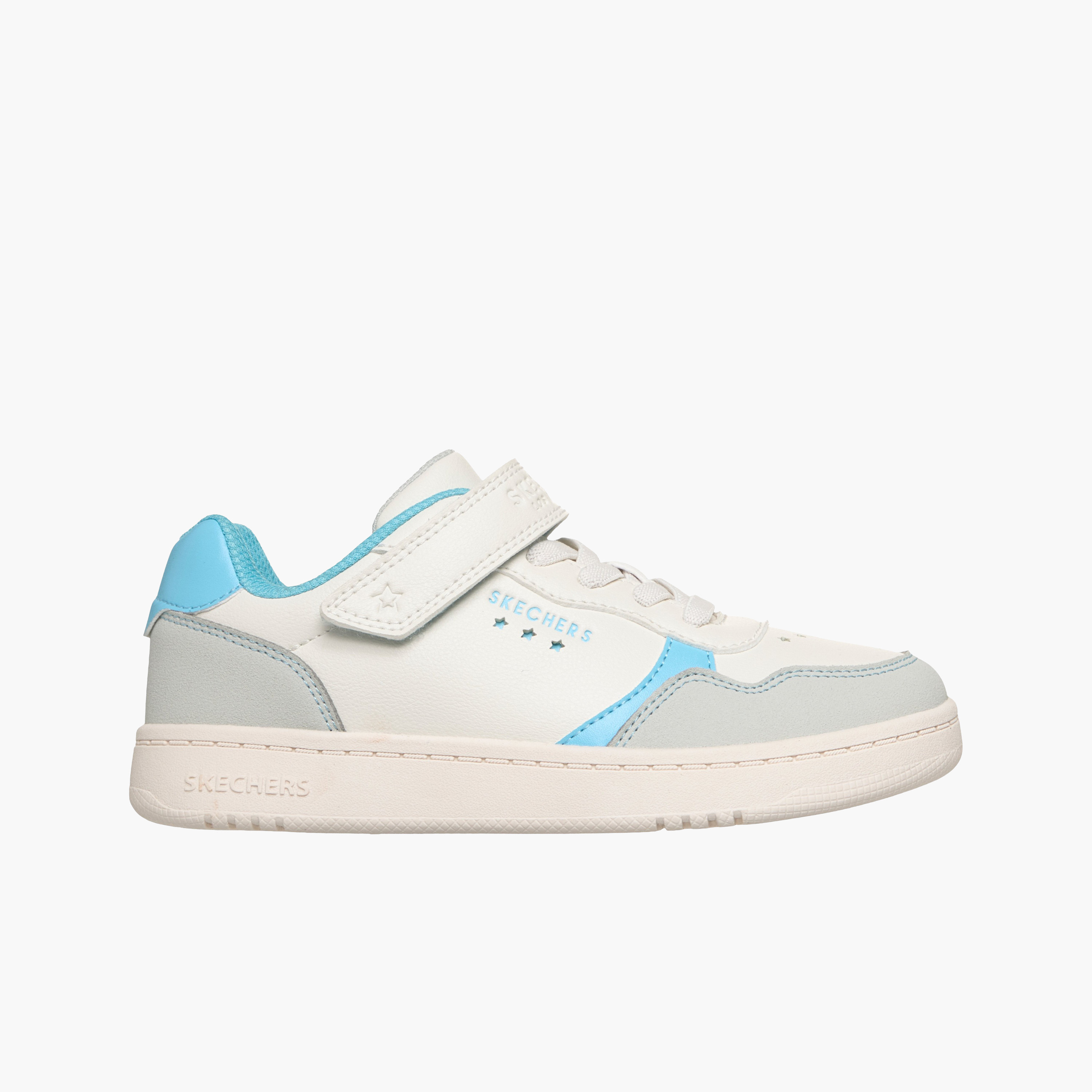 Skechers Girls QUICK STREET Hook & Loop Sports Shoes-sports-girls-shoes-image-1