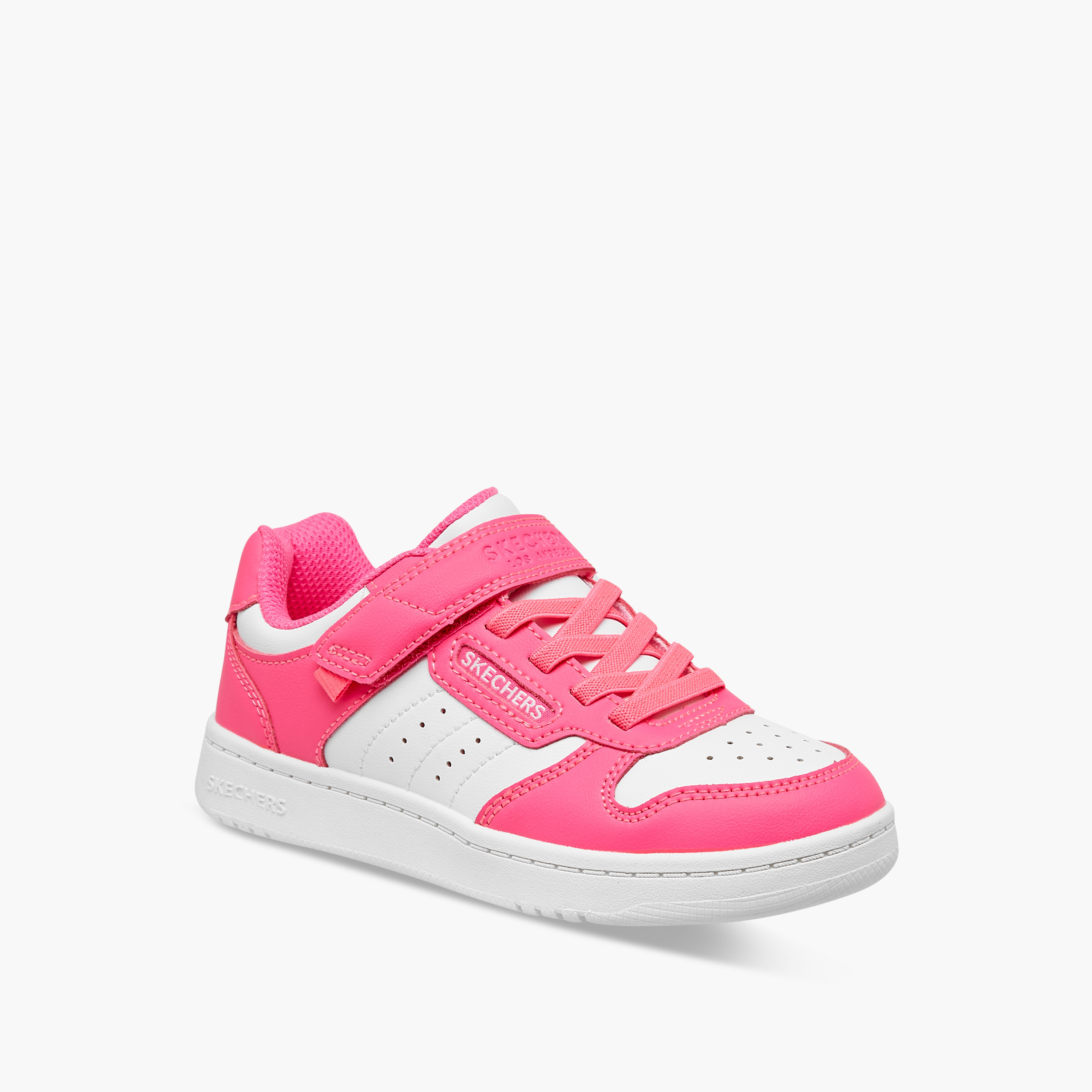 Skechers Girls QUICK STREET Lace-Up Sneakers 310241L | OE-girls-shoes-sneakers-image-2
