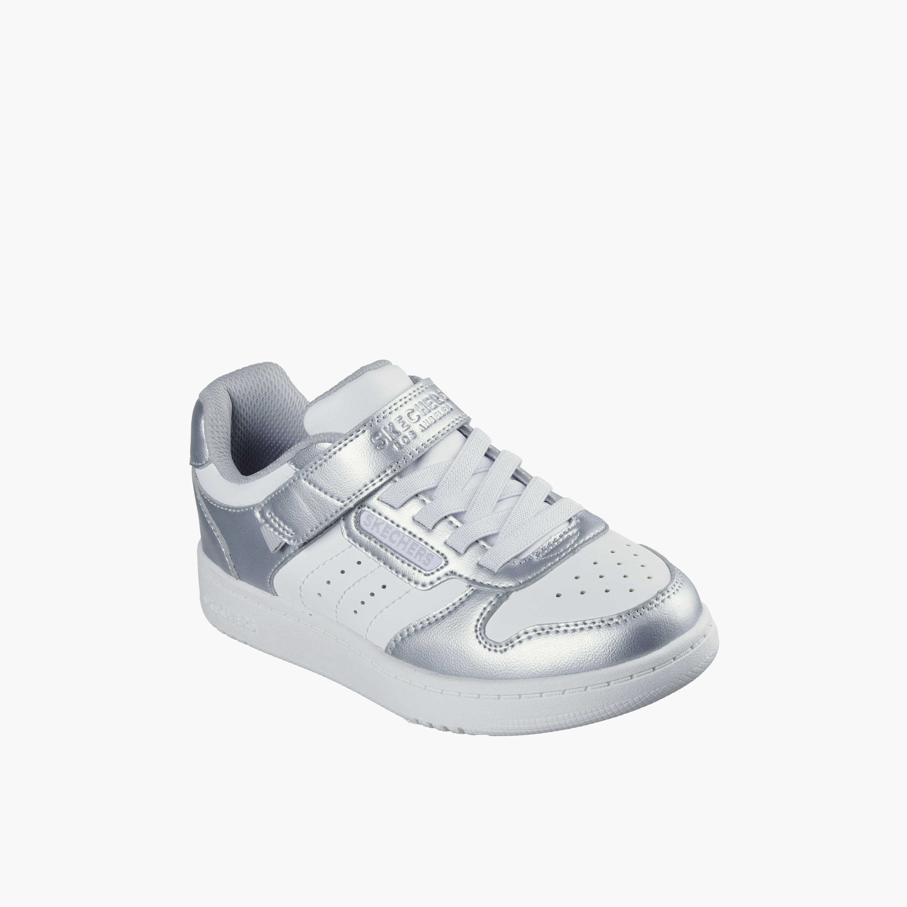 Skechers Girls QUICK STREET Hook & Loop Sneakers-girls-shoes-sports-image-1