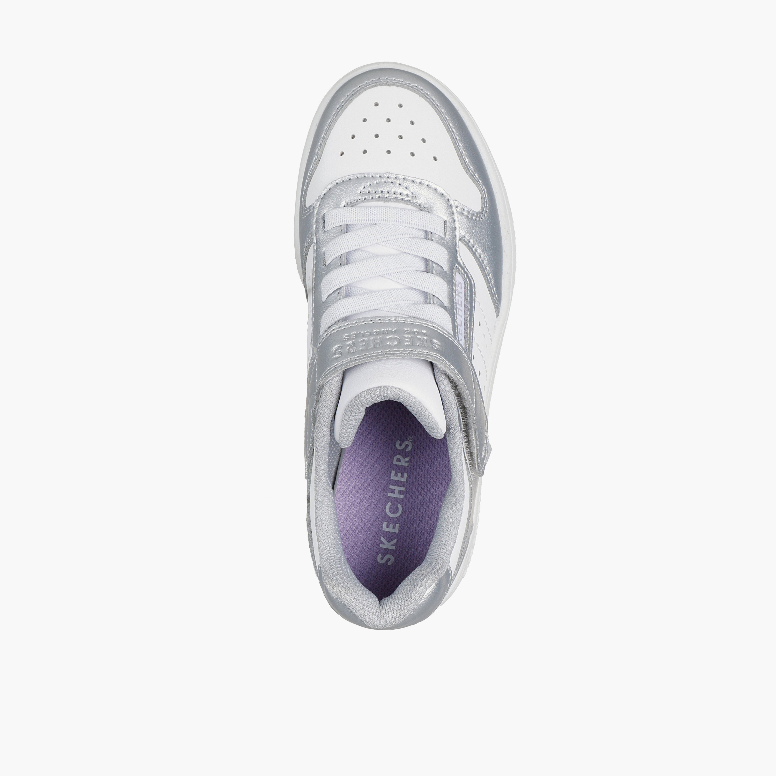 Skechers Girls QUICK STREET Hook & Loop Sneakers-girls-shoes-sports-image-2