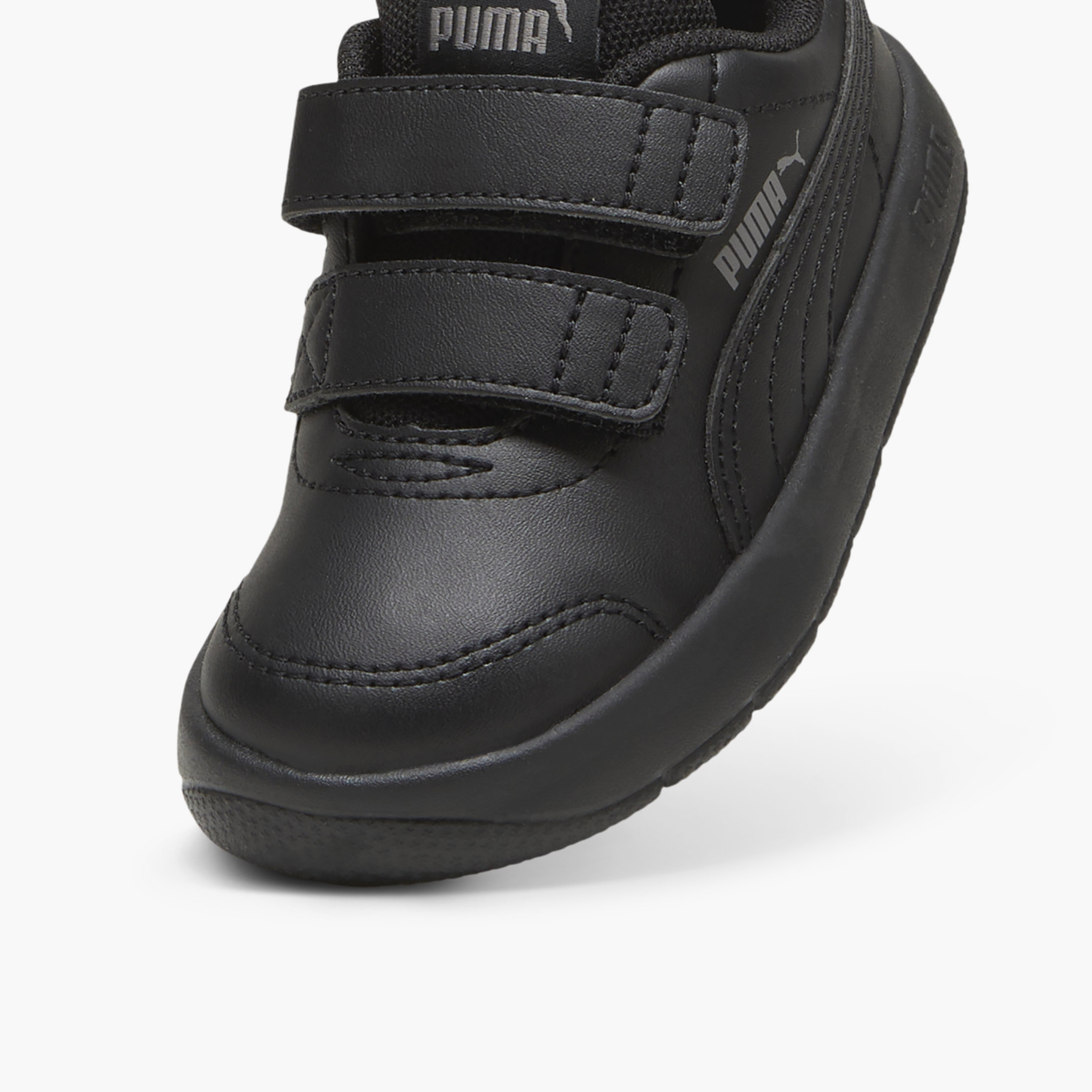 Puma Boys Courtflex v3 V Hook & Loop School Shoes-baby-girls-shoes-closedshoes-image-5