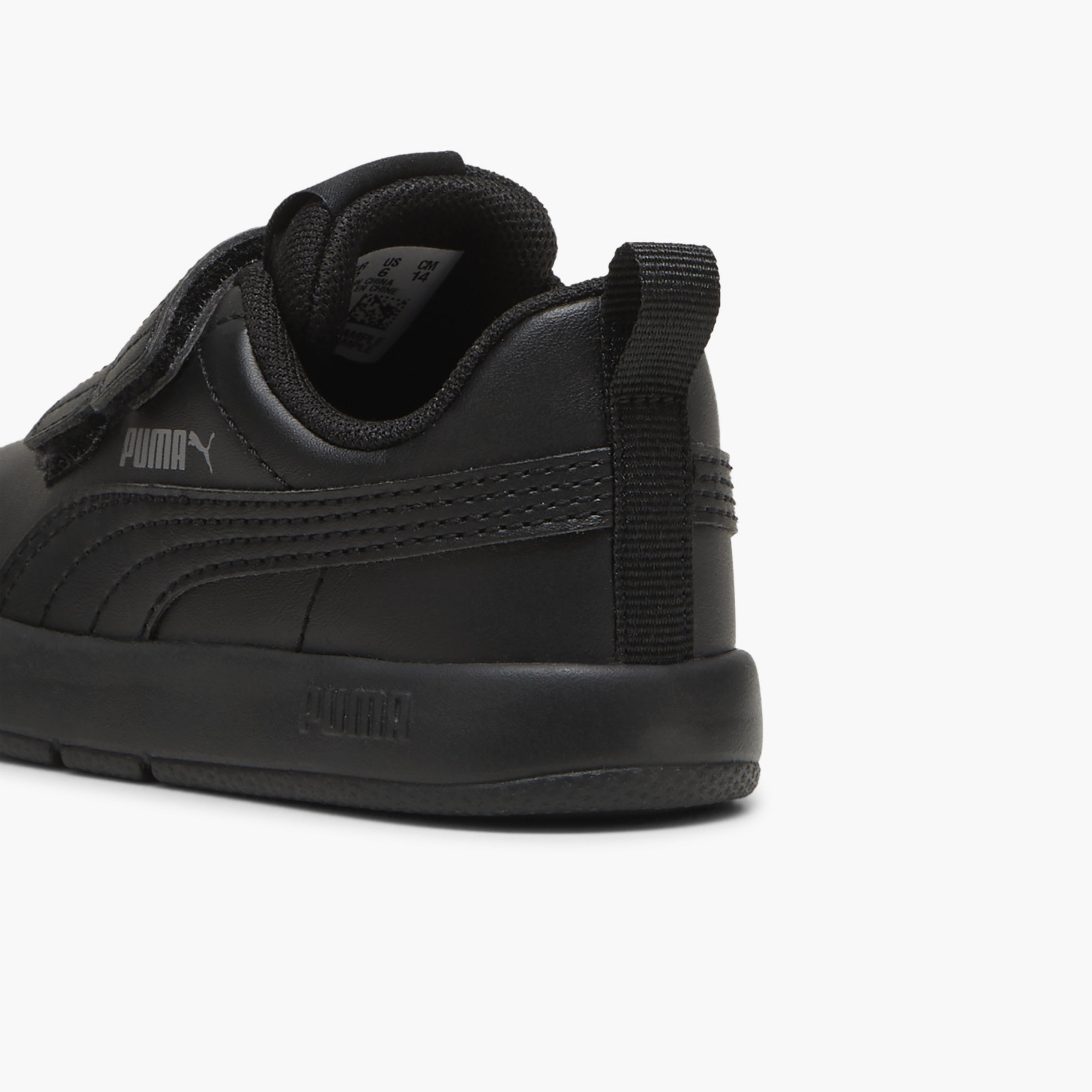 Puma Boys Courtflex v3 V Hook & Loop School Shoes-baby-girls-shoes-closedshoes-image-6