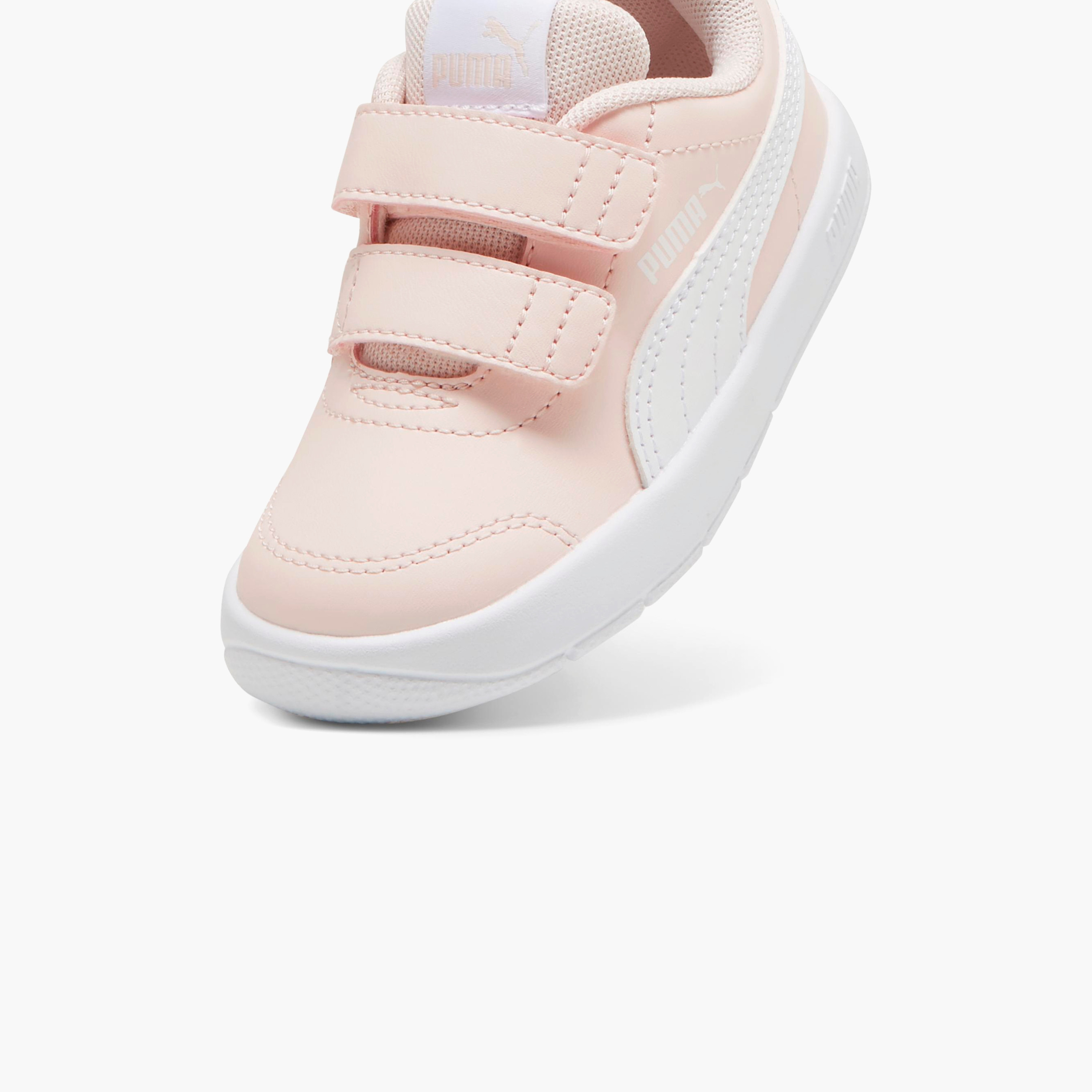 Puma Baby Girls Courtflex V3 V Sneakers 31025207 | OE-baby-girls-shoes-closedshoes-image-2