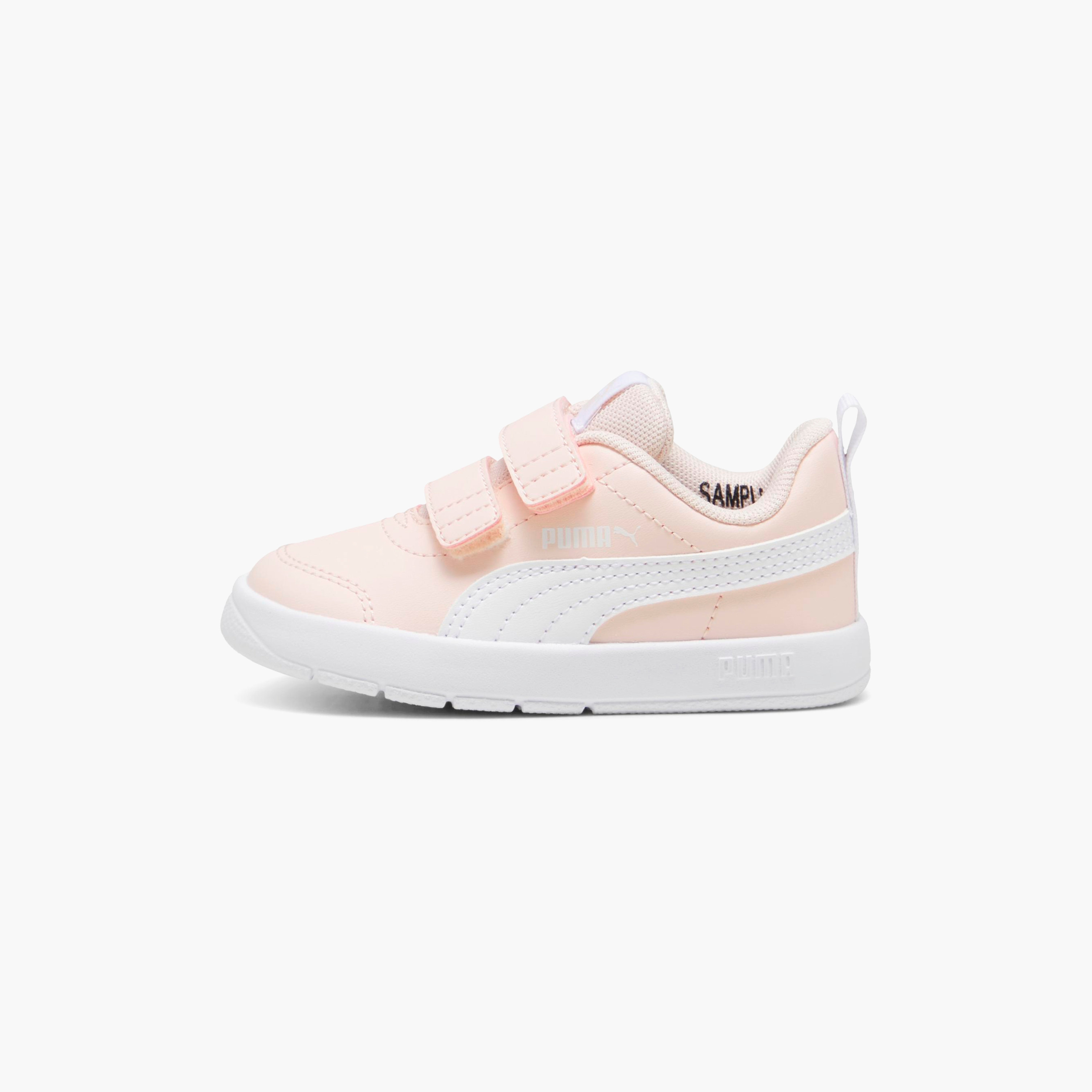 Puma Baby Girls Courtflex V3 V Sneakers 31025207 | OE-baby-girls-shoes-closedshoes-image-3
