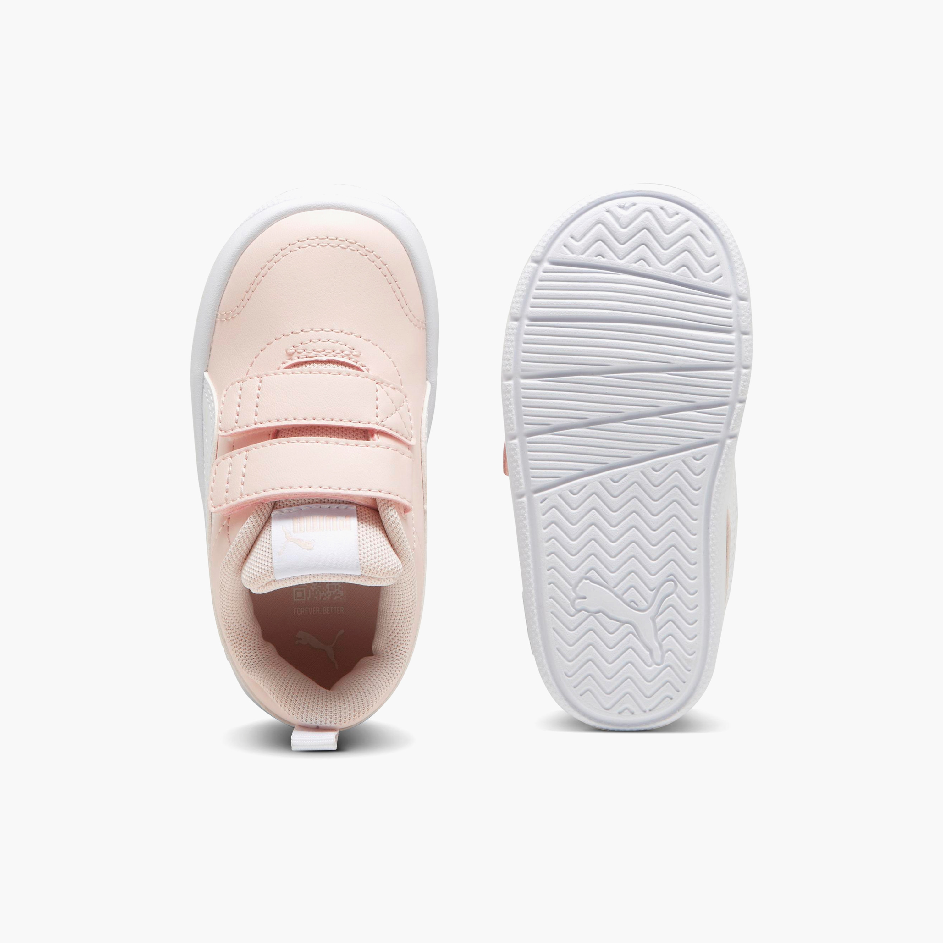 Puma Baby Girls Courtflex V3 V Sneakers 31025207 | OE-baby-girls-shoes-closedshoes-image-5